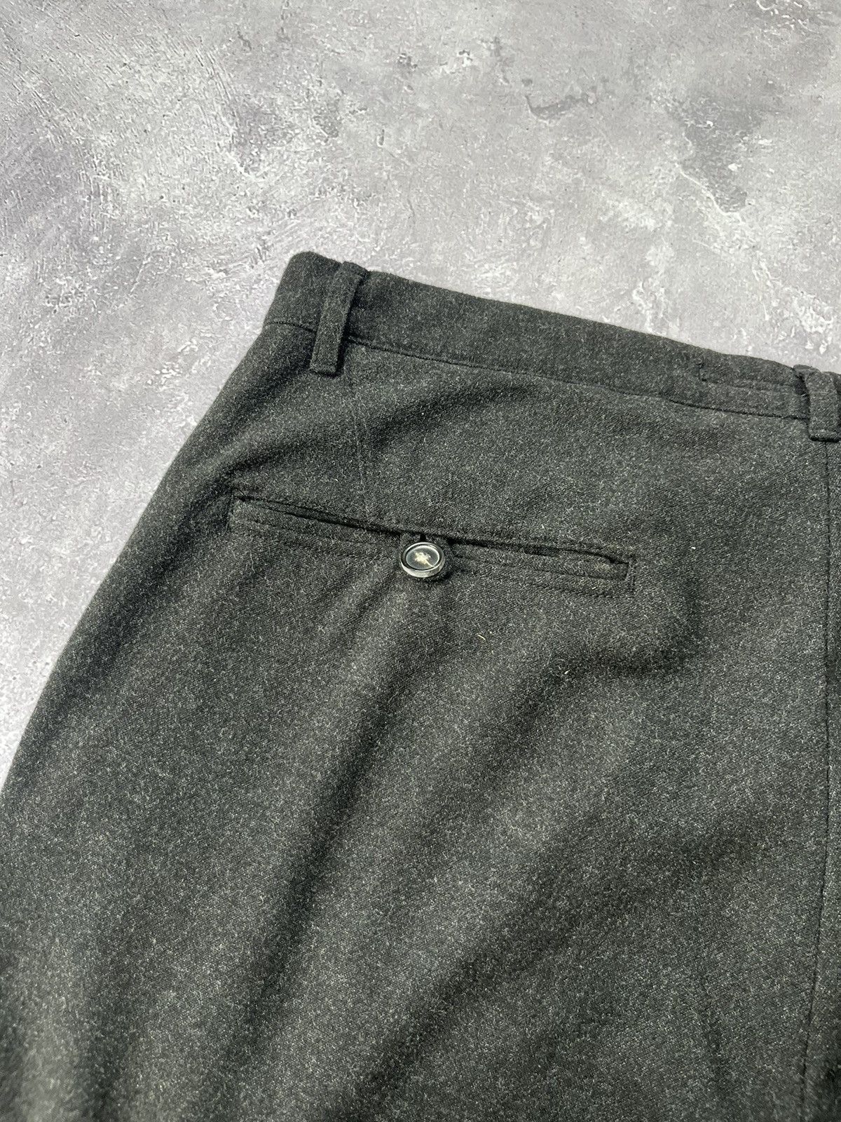Prada Prada Women's Wool Pants Trousers Grey Size 42 Size 28" / US 6 / IT 42 - 9 Thumbnail
