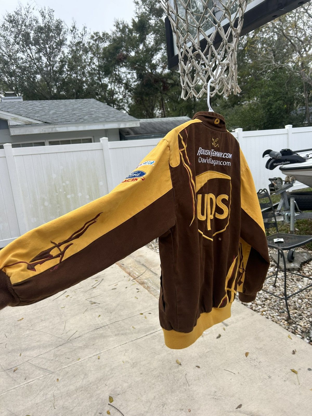 Chase Authentics × NASCAR UPS Nascar / Chase authentic bomber Size US M / EU 48-50 / 2 - 4 Thumbnail
