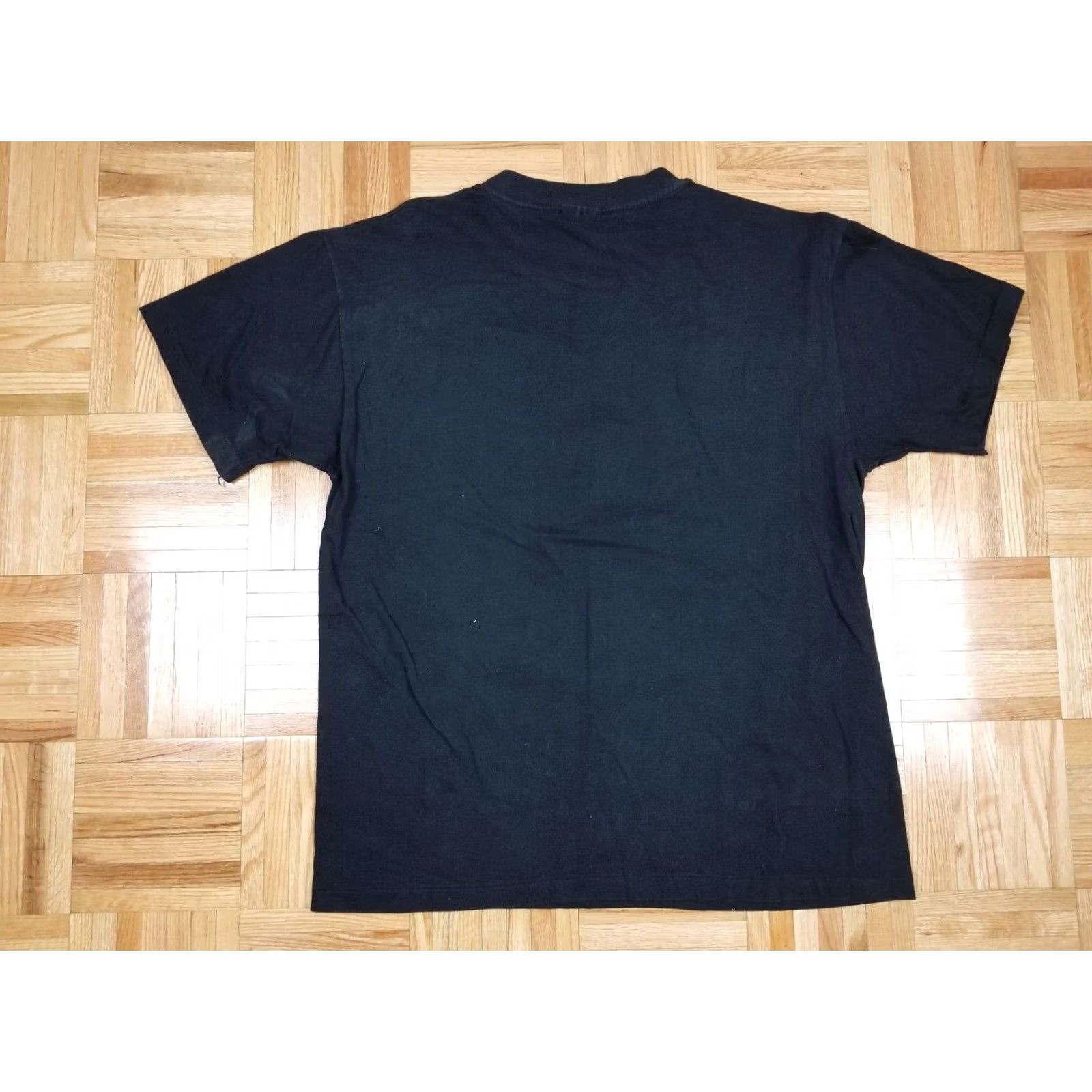 NASCAR VINTAGE NASCAR RACING BLACK T-SHIRT SZ LARGE Mens T-Shirt 90s Keny Wallace Racing USA USA Retro Rock Tropical Size US L / EU 52-54 / 3 - 4 Thumbnail