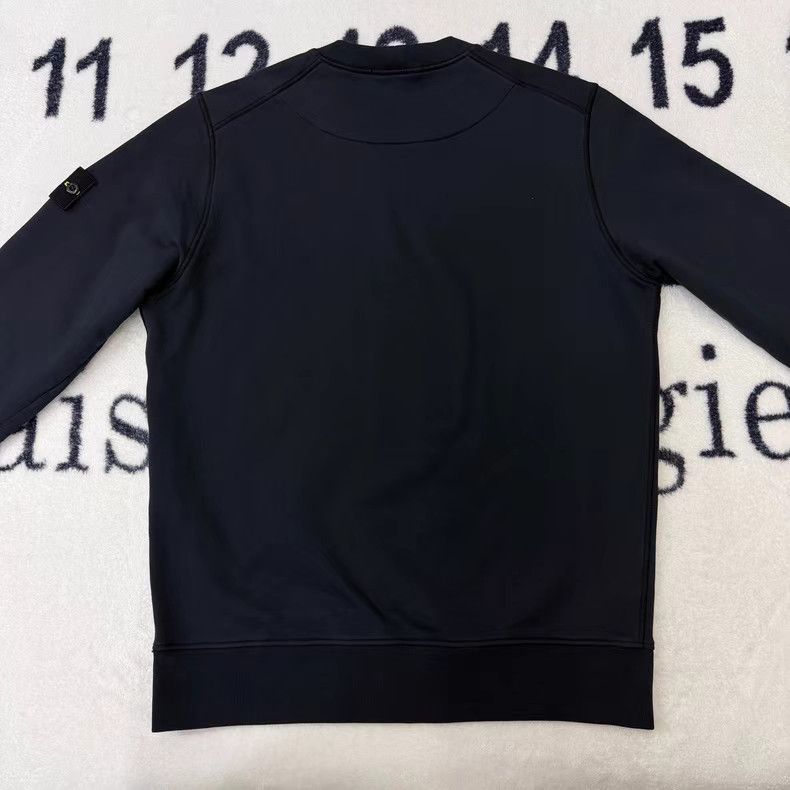 Stone Island STONE ISLAND Navy Blue Hoodie Q10 Size US L / EU 52-54 / 3 - 3 Thumbnail