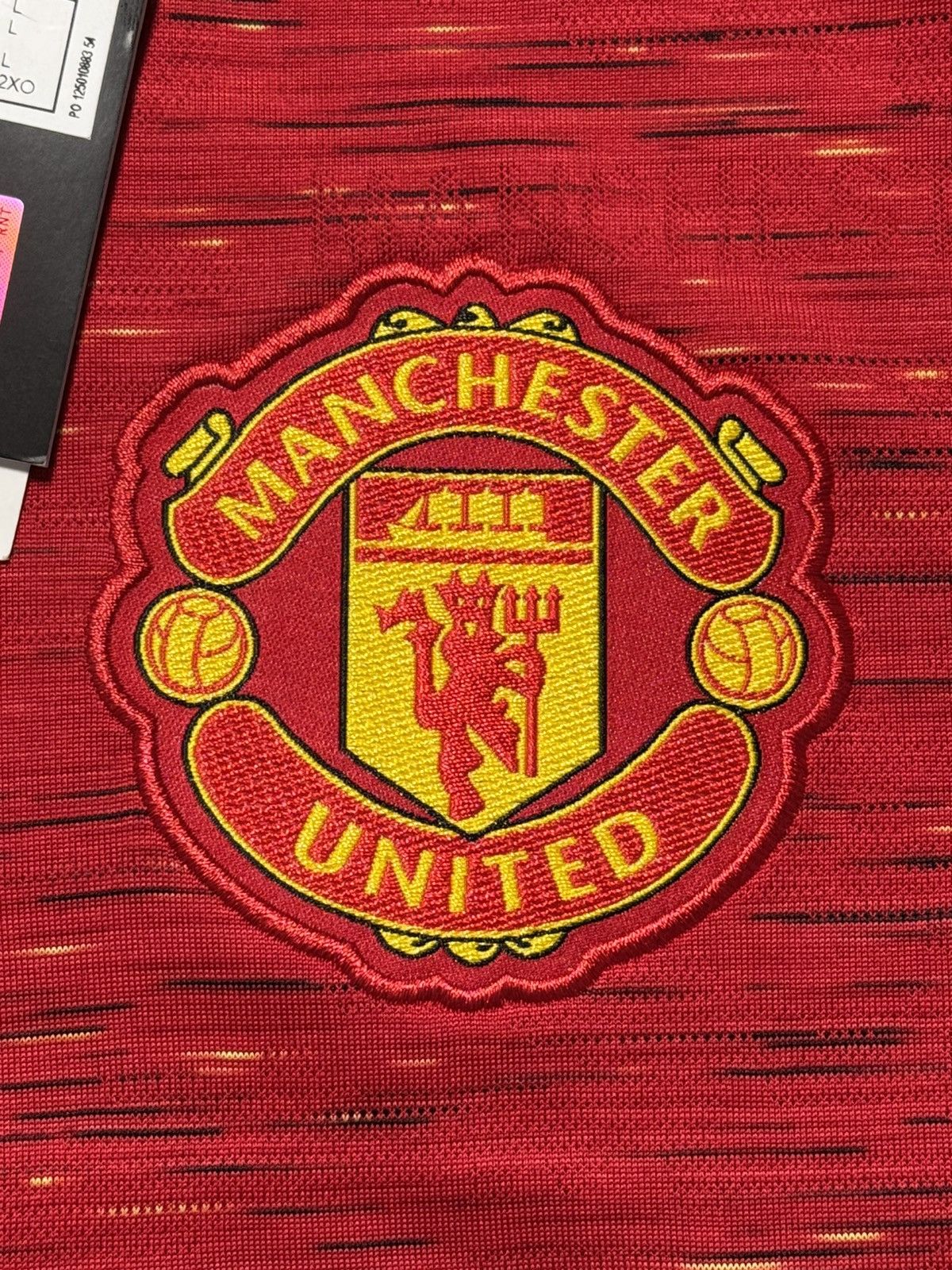 Adidas Adidas Manchester United 2020/21 Home Jersey NWT Jeff Willy Size US L / EU 52-54 / 3 - 5 Thumbnail