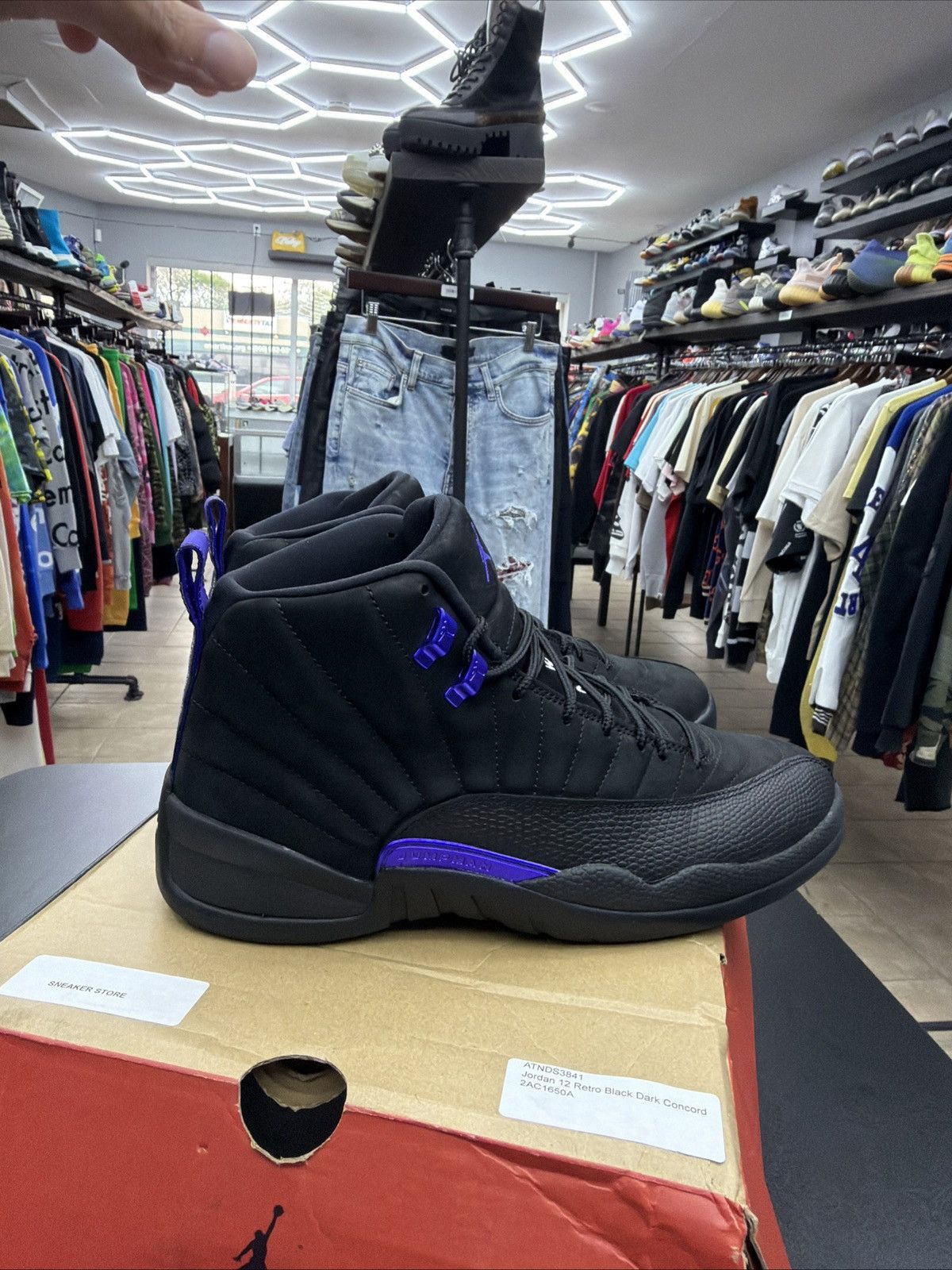 Jordan Brand Size 10.5 - Air Jordan 12 Retro Dark Concord Used OG All Size US 10.5 / EU 43-44 - 8 Thumbnail
