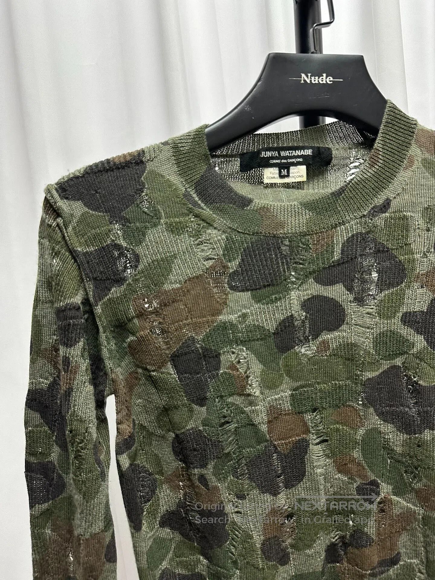 Junya Watanabe Junya Watanabe Camo Knit Sweater. Size US M / EU 48-50 / 2 - 2 Thumbnail