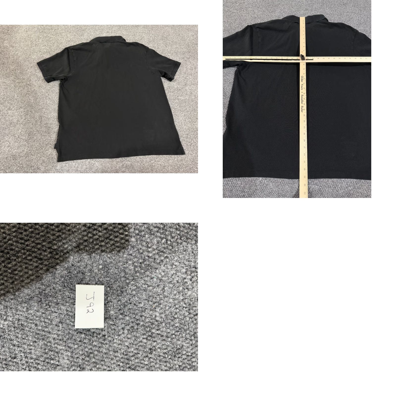 Polo Ralph Lauren Polo Ralph Lauren Polo Shirt Mens Big 2XB Black Short Sleeve Classic Classic Polo Logo Golf Casual Mens Big & Tall/2XB Size US XXL / EU 58 / 5 - 8 Thumbnail