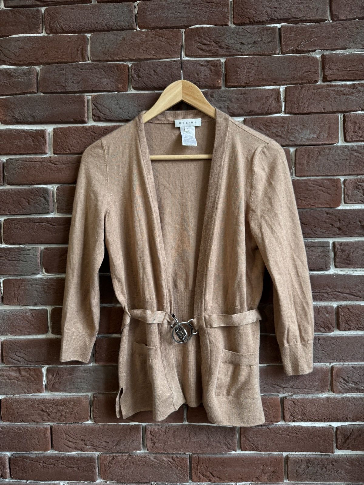 Celine Celine Cashmere Knit Cardigan Womens Designer Medium Size M / US 6-8 / IT 42-44 - 1 Thumbnail