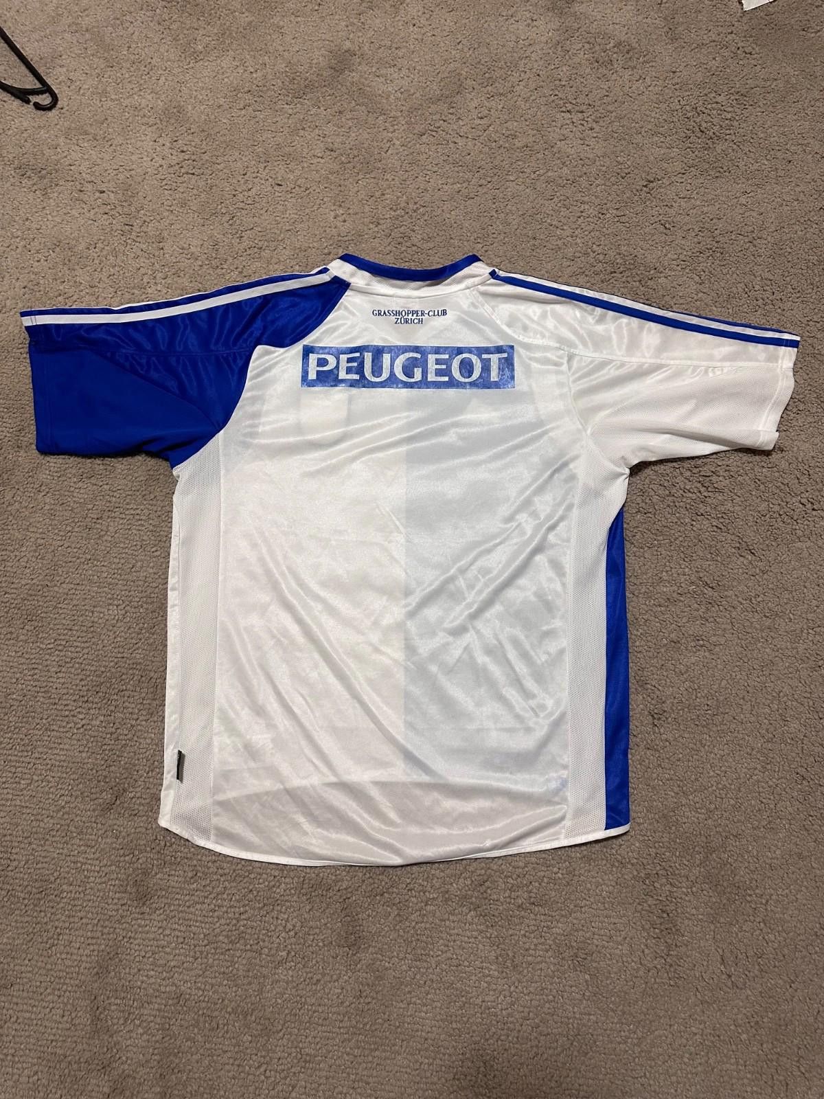 Adidas GRASSHOPPERS ZURICH 2005/06 FOOTBALL SHIRT JERSEY ADIDAS Size US M / EU 48-50 / 2 - 6 Thumbnail
