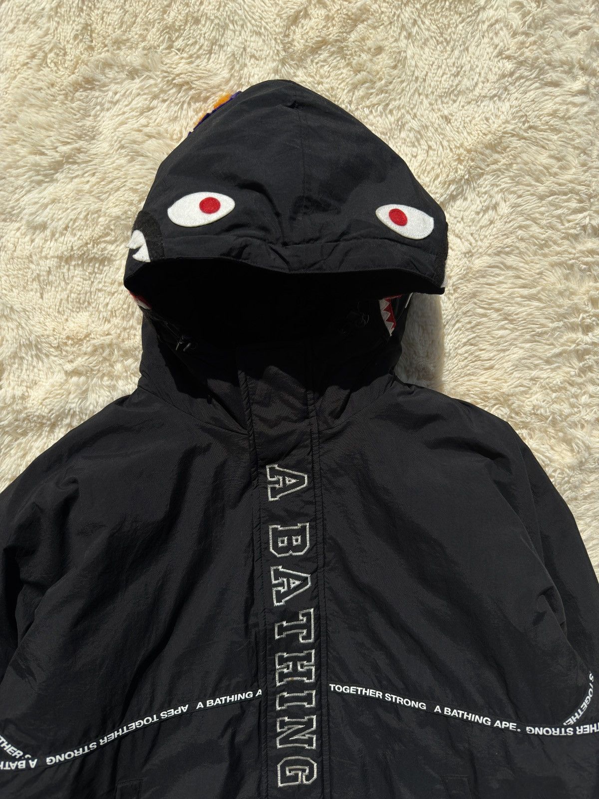 Bape BAPE Relaxed Shark Hoodie Jacket Black M Size US M / EU 48-50 / 2 - 5 Thumbnail