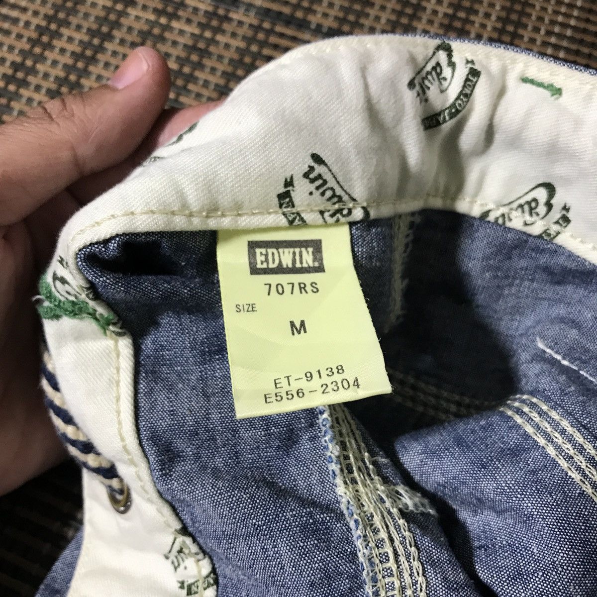 Edwin × Japanese Brand EDWIN LIMITED JAPAN PANT Size US 32 / EU 48 - 8 Thumbnail