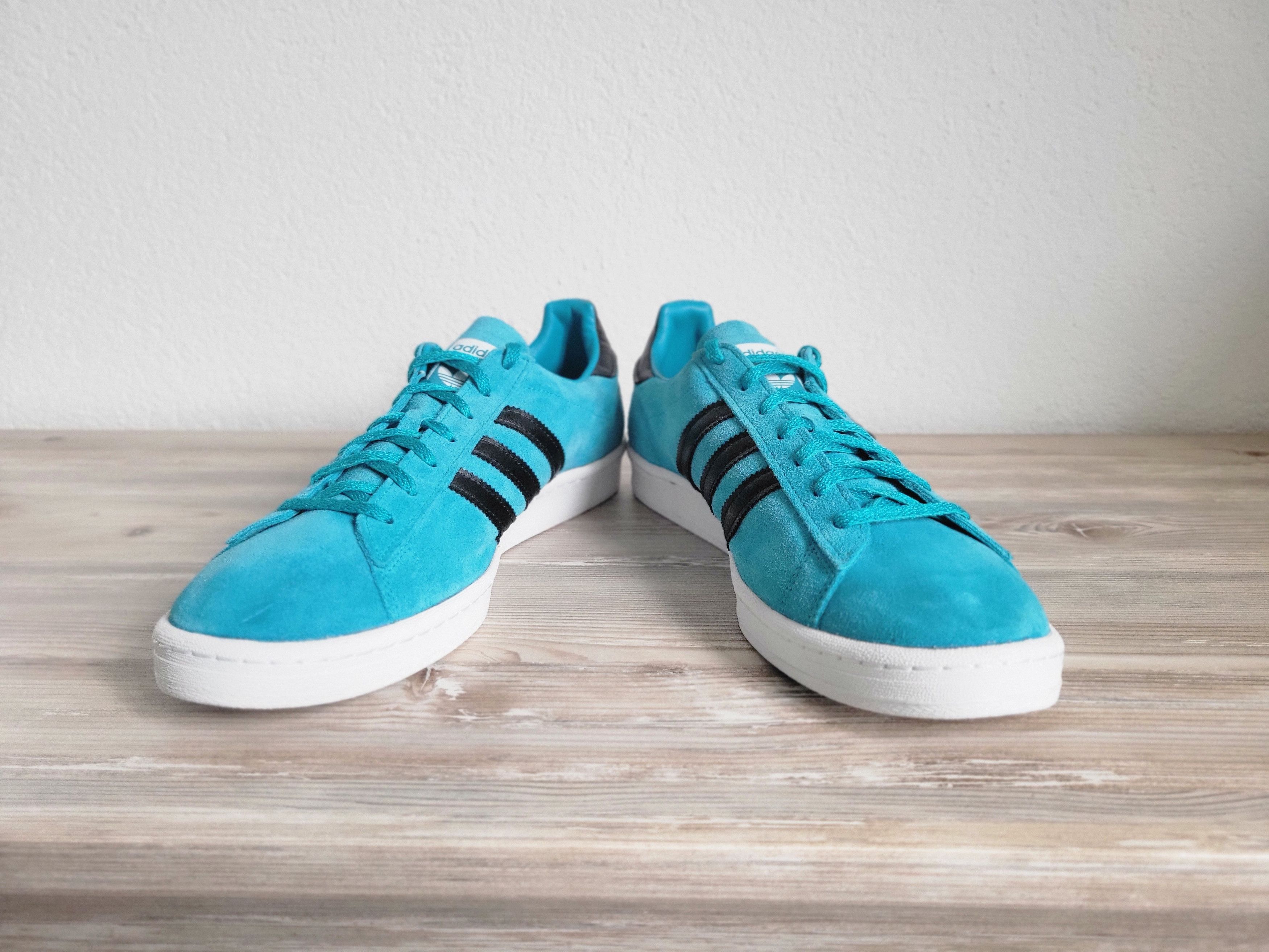Adidas Adidas Campus 80s Light Aqua (2010) Size US 12.5 / EU 45-46 - 2 Thumbnail