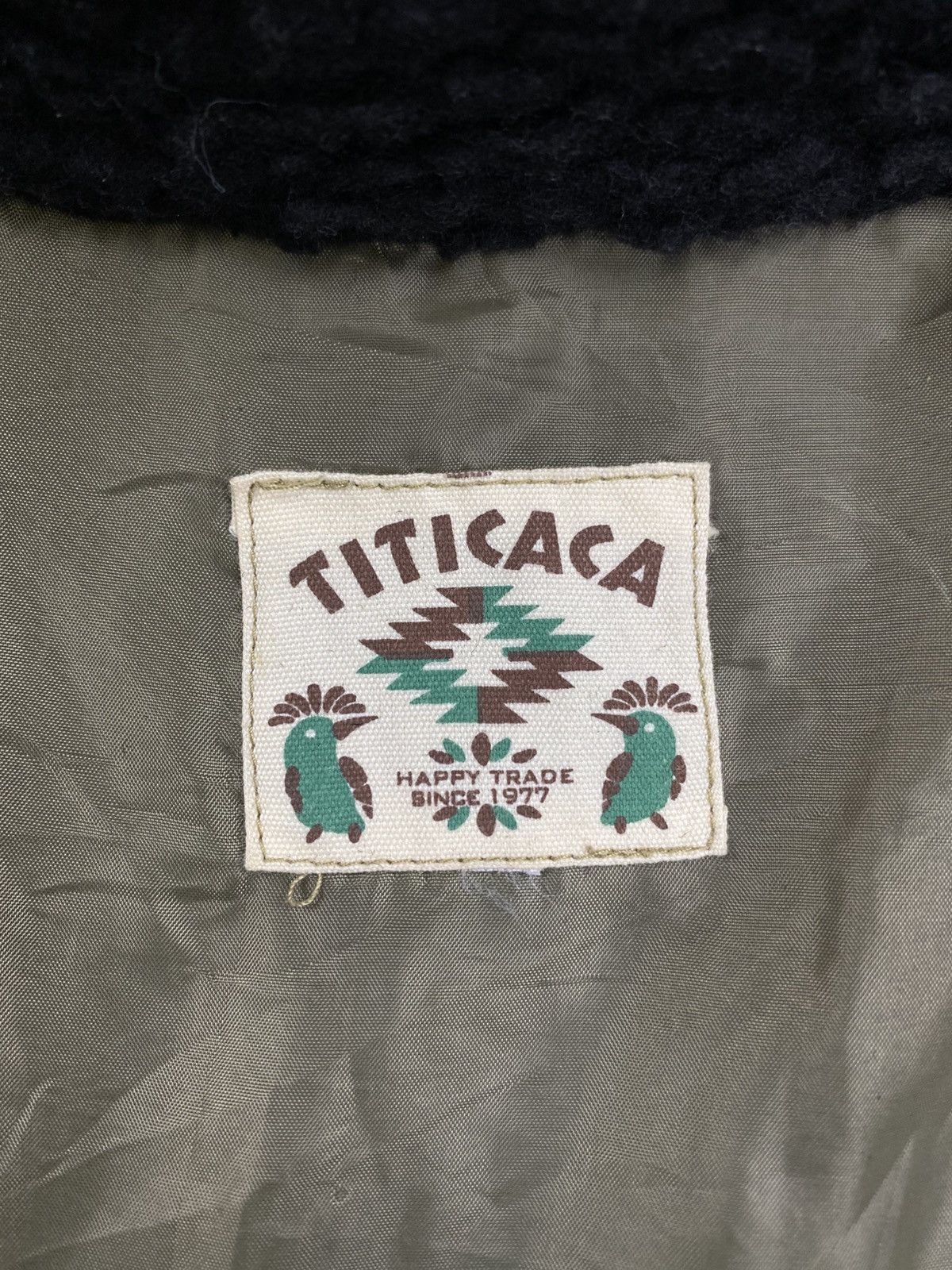 Japanese Brand Vintage Titicaca Retro Style Sherpa Zipper Jacket Size US XL / EU 56 / 4 - 8 Thumbnail