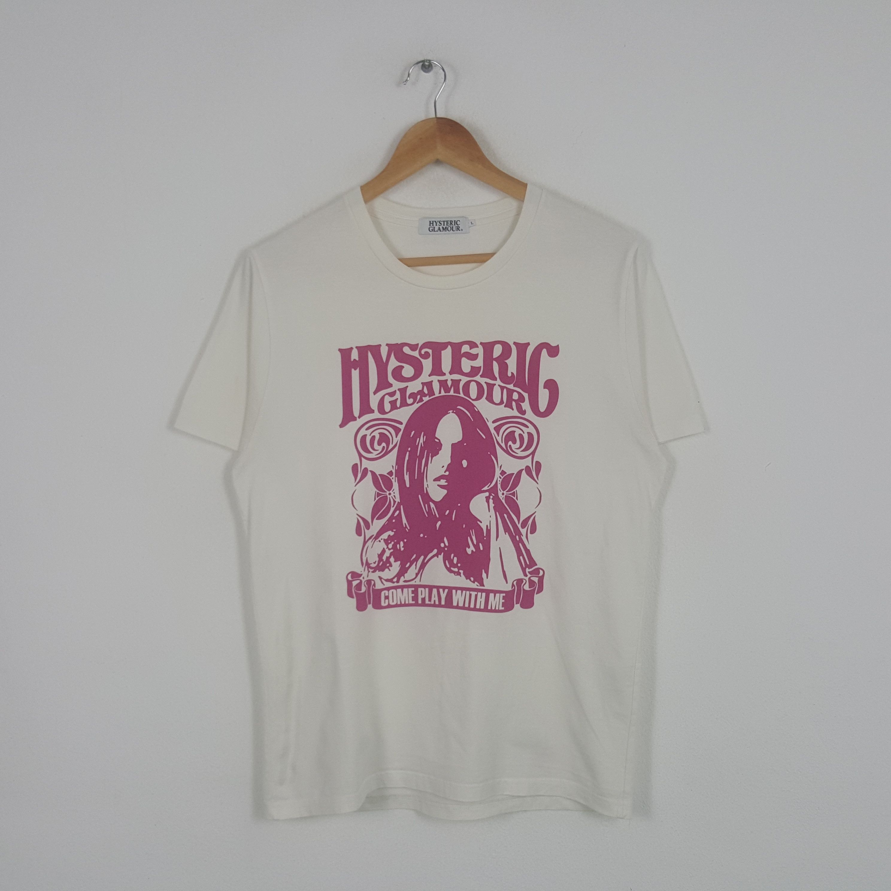 Hysteric Glamour × Japanese Brand × Vintage Vintage Hysteric Glamour Japanese Brand Tshirt Size US M / EU 48-50 / 2 - 1 Thumbnail
