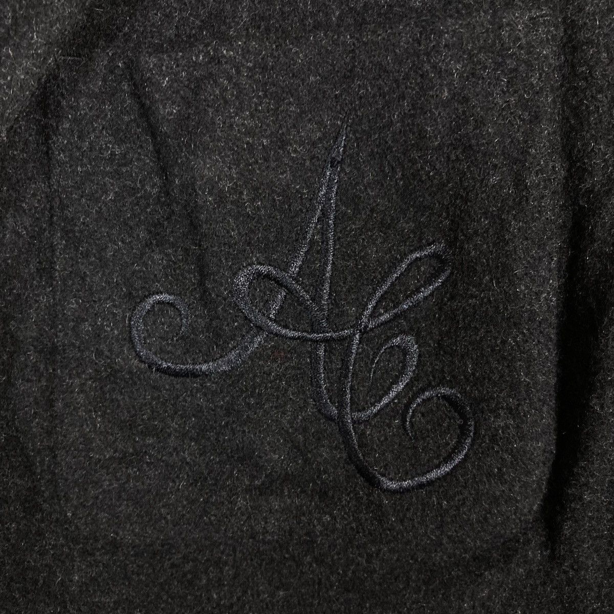 Vintage Vintage Autre Chose Paris Flat Button Coat Blazer Wool Size XXS / US 00 / IT 34 - 3 Thumbnail