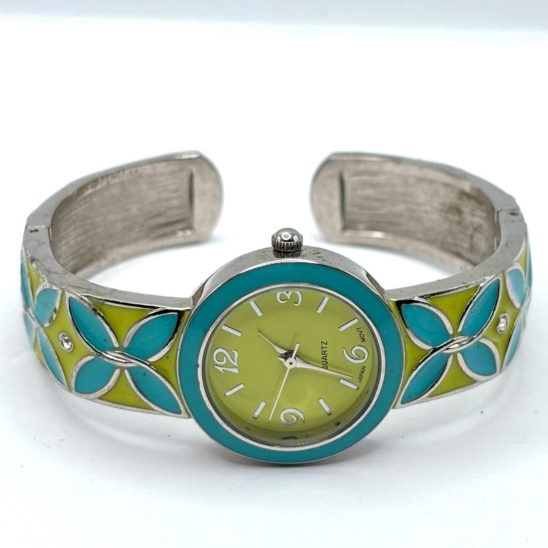 Other Y2K Green & Blue Cuff Watch Size ONE SIZE - 3 Thumbnail