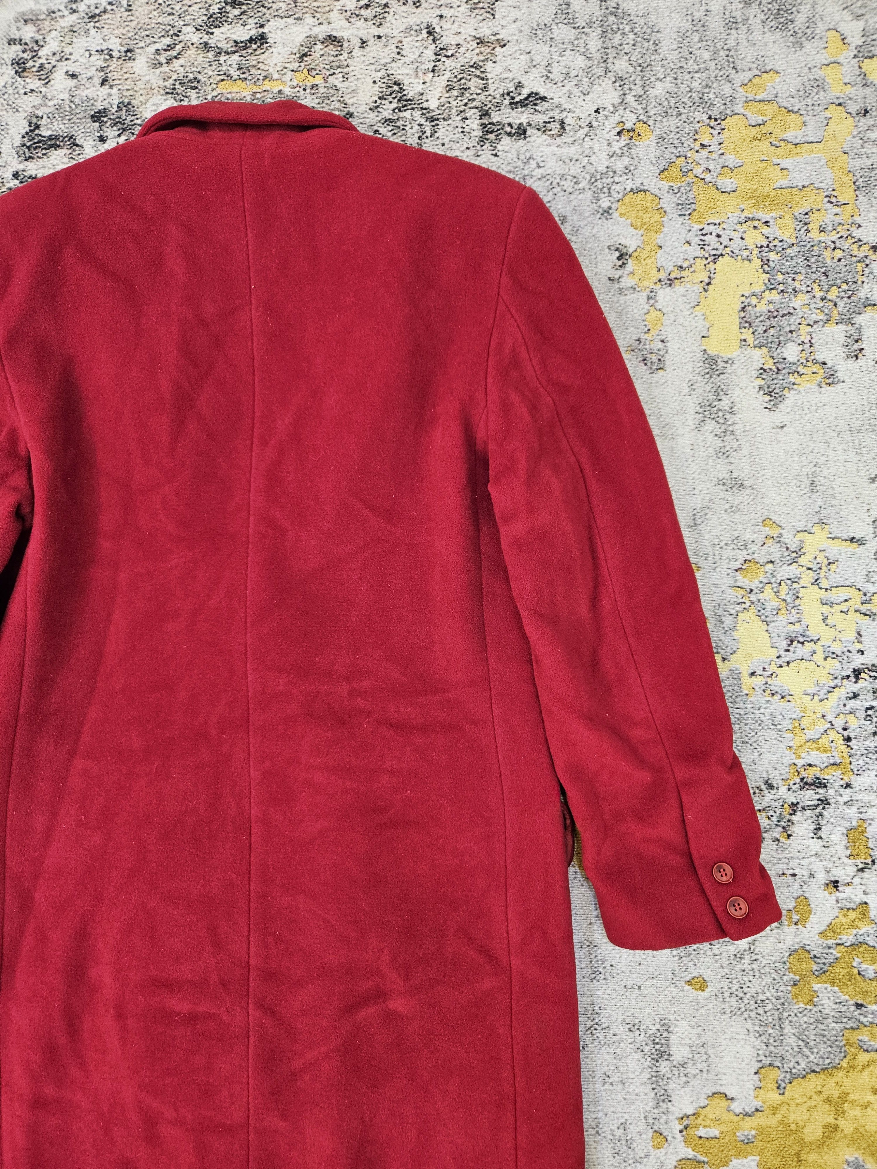 Valentino Oliver Valentino Made in Italy Long Wool Coat - Luxury Wear Size S / US 4 / IT 40 - 11 Thumbnail