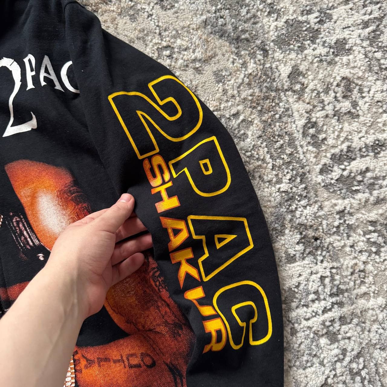 Band Tees 2pac Tupac Vintage Death Row Rap Hoodie Thug Life Hip Hop Size US S / EU 44-46 / 1 - 9 Thumbnail