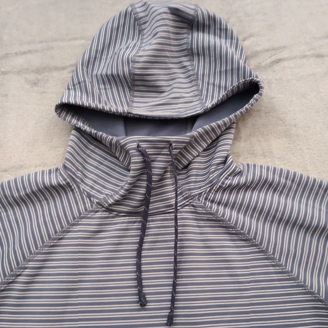 Vintage Columbia Hoodie Womens Medium Purple Striped Pullover Long Sleeve Pullover Activewear M Purple Womens Size M / US 6-8 / IT 42-44 - 2 Thumbnail