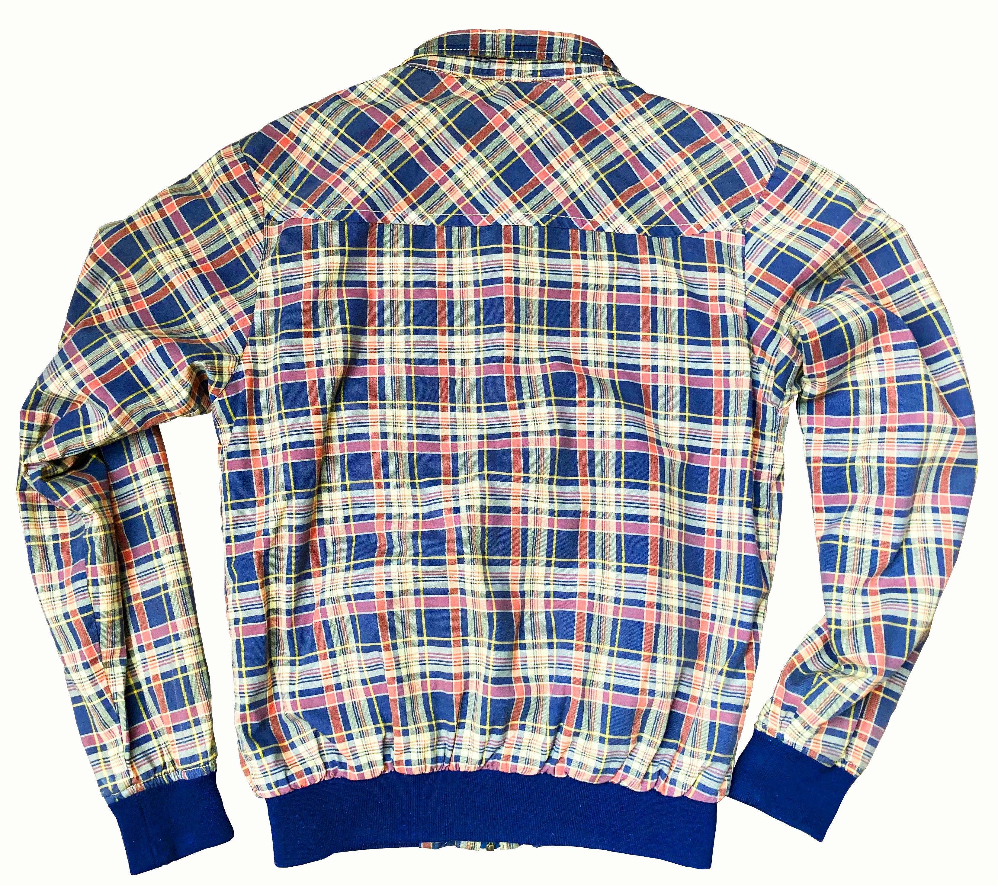 Scotch & Soda Vintage Scotch & Soda Plaid Bomber Jacket - Timeless Retro Size US L / EU 52-54 / 3 - 2 Thumbnail