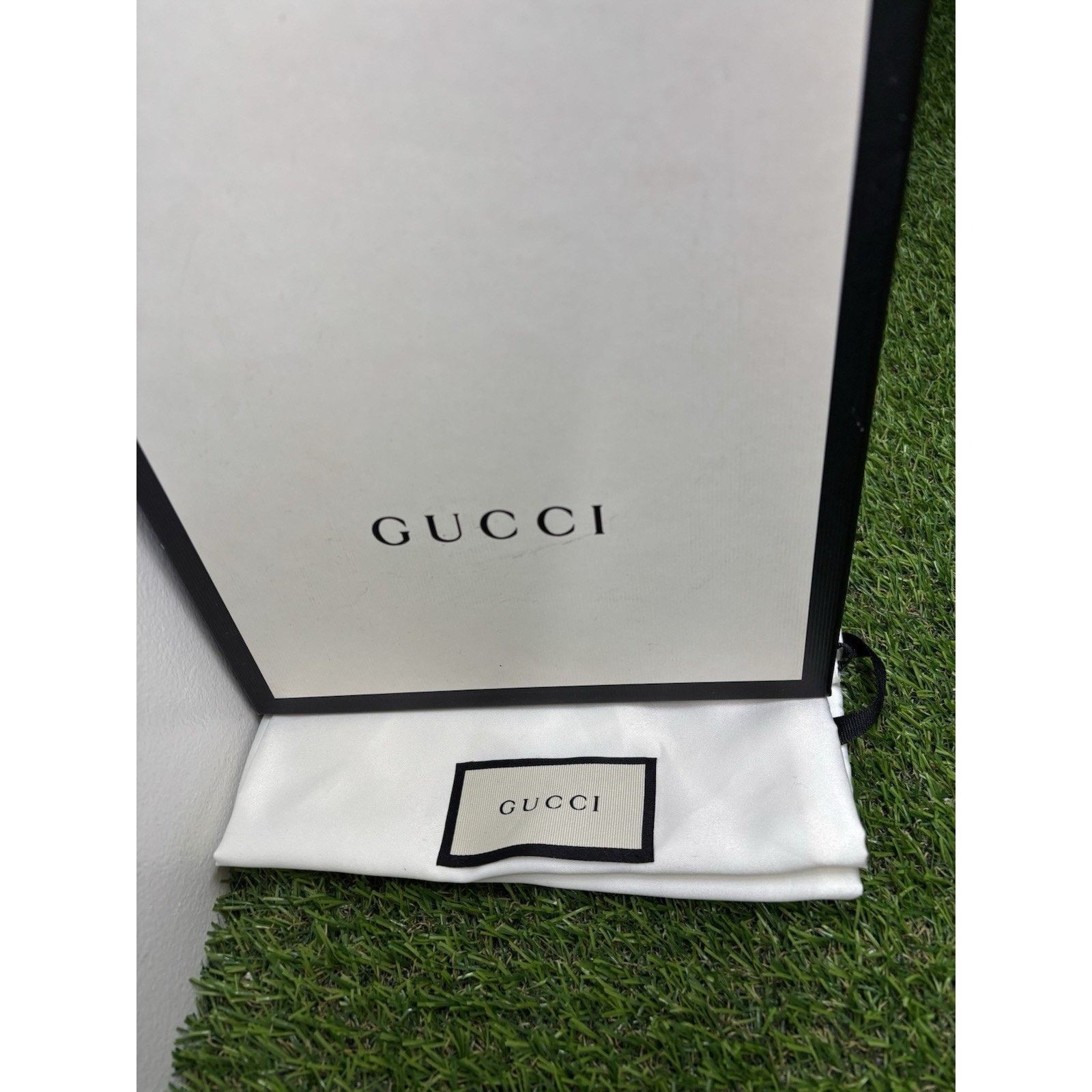 Gucci Gucci Ace GG ' Black ' | GOOD CONDITION! Size US 10 / EU 43 - 15 Thumbnail
