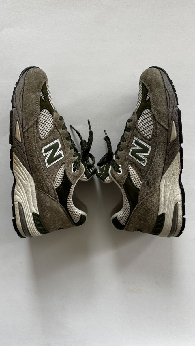 Aime Leon Dore × New Balance New Balance 991 Made in UK Aime Leon Dore Grey Green Size US 7.5 / EU 40-41 - 5 Thumbnail