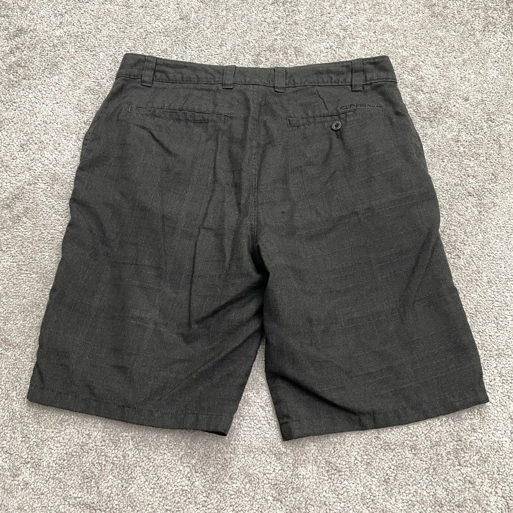O'Neill O'neill Chino Shorts Men 32 Black Flat Front Pocket Outdoor Casual Slim Fit Regular Size US 32 / EU 48 - 2 Thumbnail