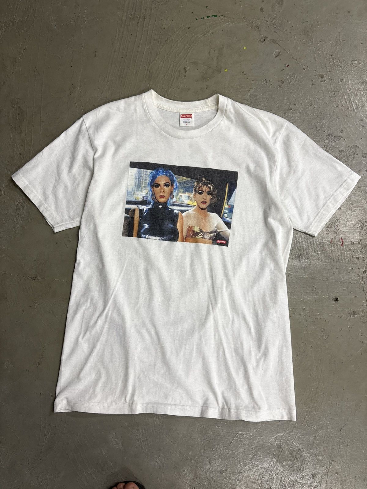 Supreme Rare SS2018 Supreme Nan Goldin Misty & Jimmy Paulette Tees Size US M / EU 48-50 / 2 - 9 Thumbnail