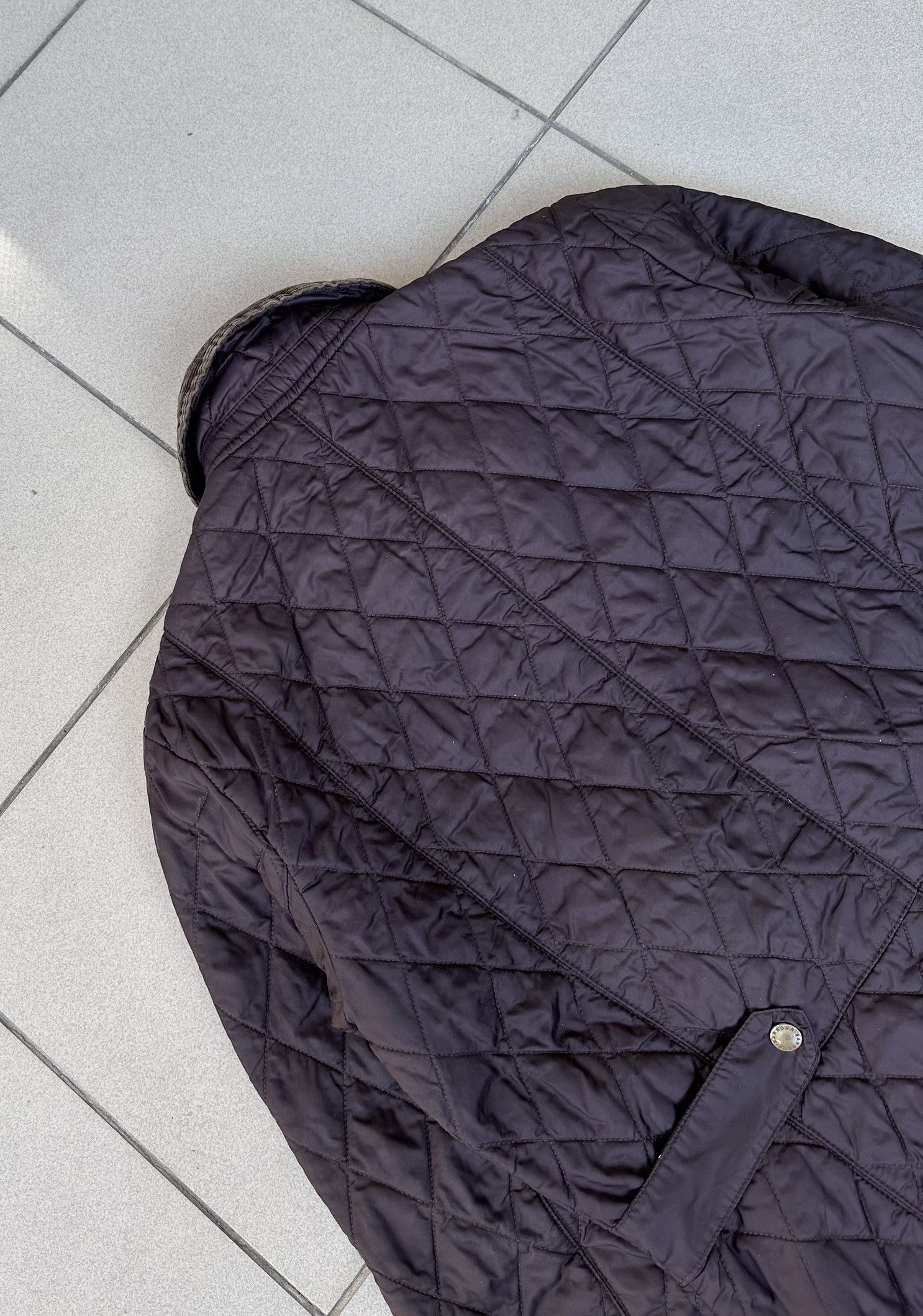 Barbour Barbour women quilted jacket brown old money Size L / US 10 / IT 46 - 9 Thumbnail