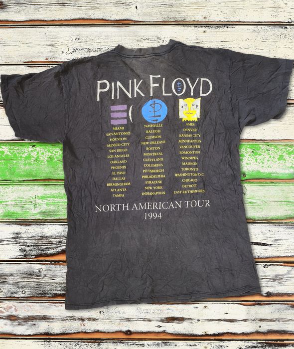 Pink Floyd - Division Bell 1994 European Tour T-Shirt (Black) - $21.99 | Noise In Stereo