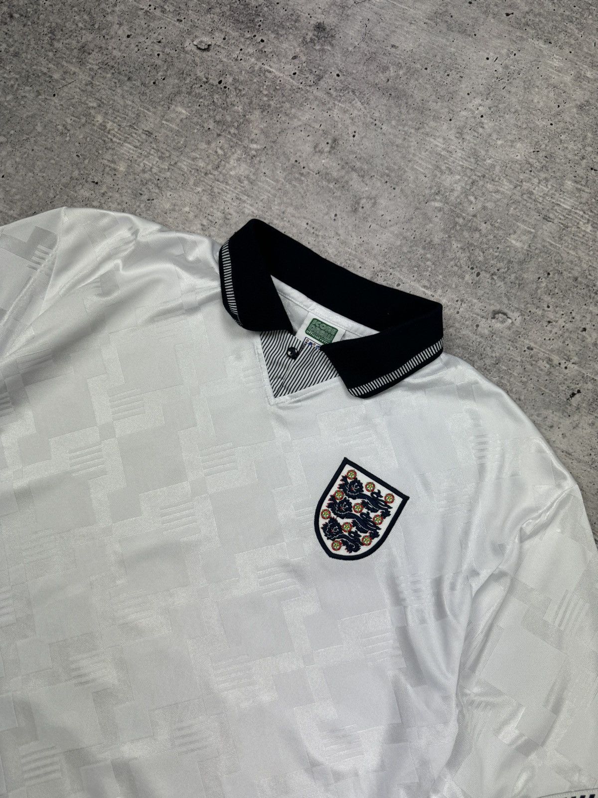 Vintage Vintage Blokecore England 1990-1992 Football Soccer Jersey Size US L / EU 52-54 / 3 - 5 Thumbnail