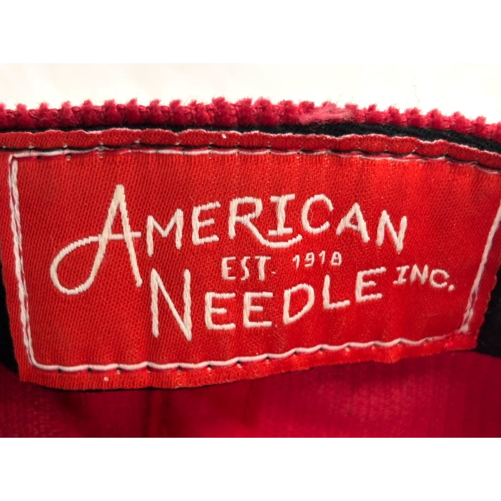 American Needle American Needle Coca-Cola Hat Cap Snap Back Drink in Bottles Coke Red Corduroy Cotton Polyester Size ONE SIZE - 7 Thumbnail