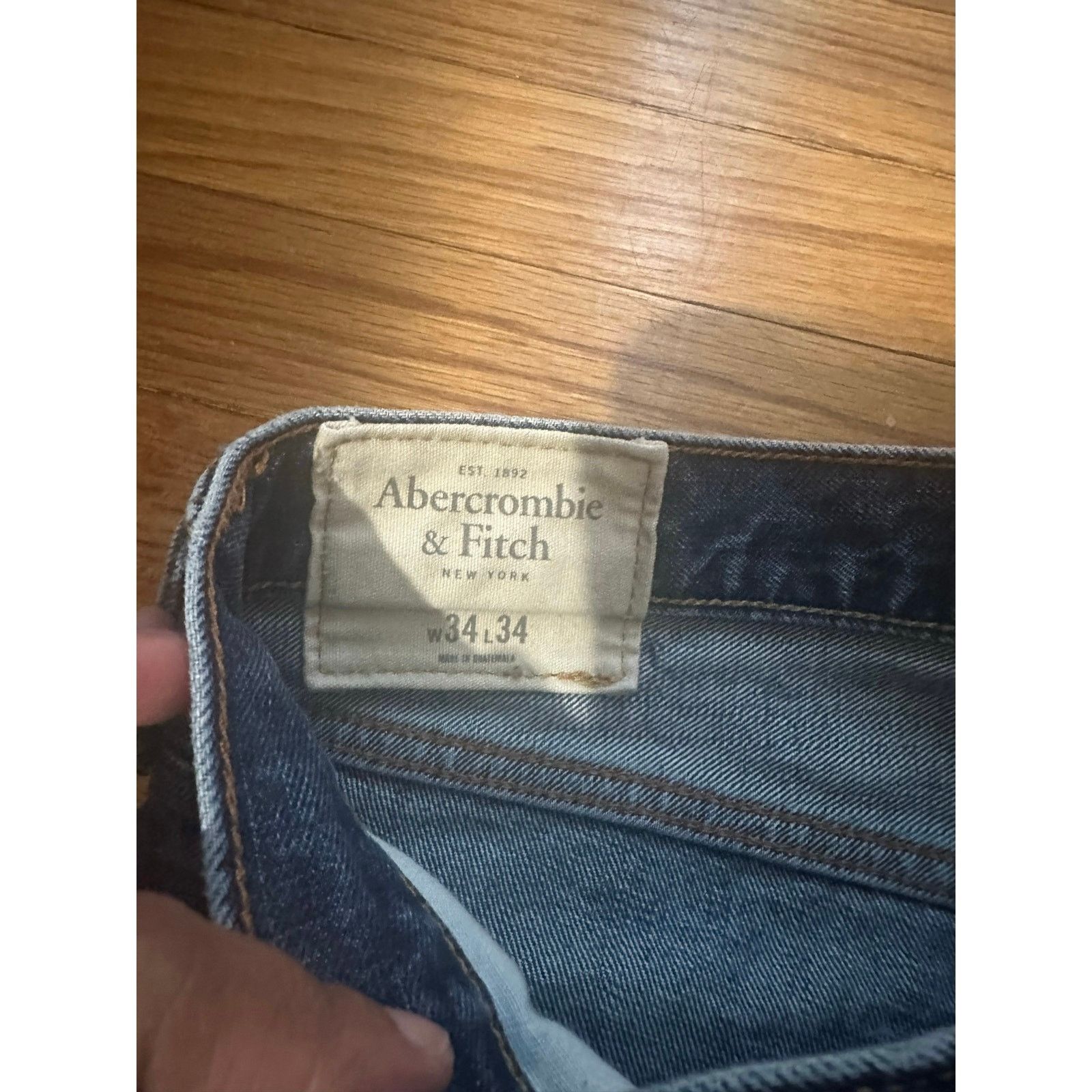 Abercrombie & Fitch Abercrombie & Fitch Boot Jeans 34x34 Size US 34 / EU 50 - 9 Thumbnail