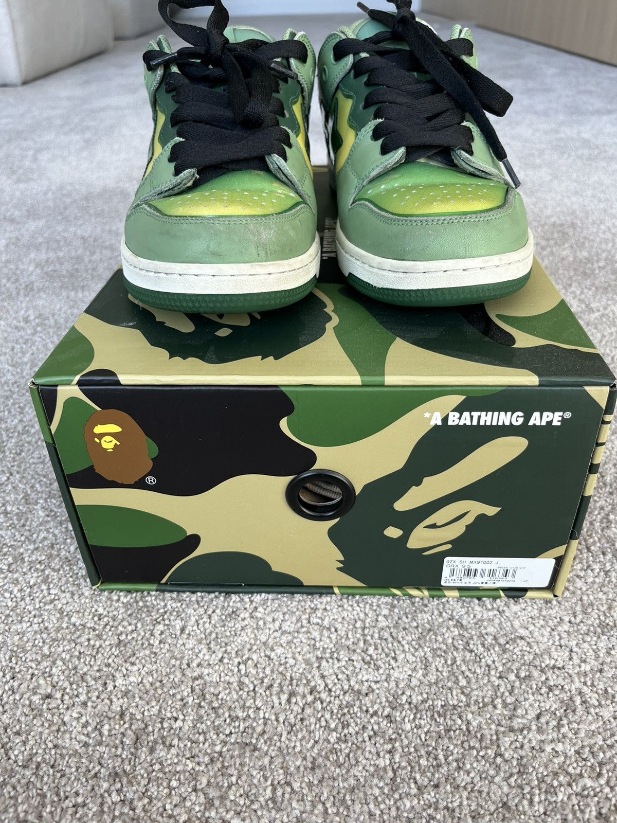 Bape SK8 STA #5 Size US 9 / EU 42 - 2 Thumbnail