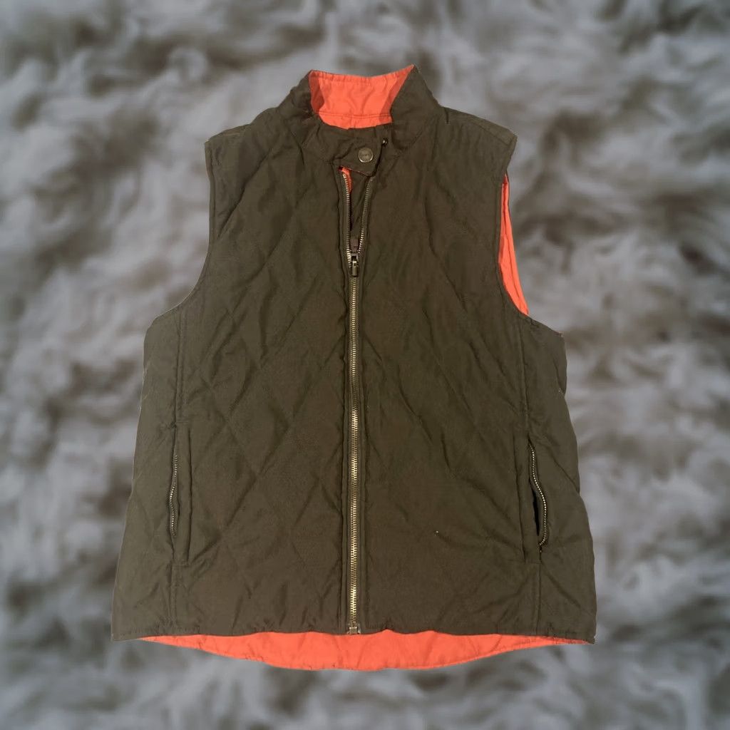 Ralph Lauren Ralph Lauren Vest Women's Medium Quilted Reversible Brown Orange Size M / US 6-8 / IT 42-44 - 1 Thumbnail
