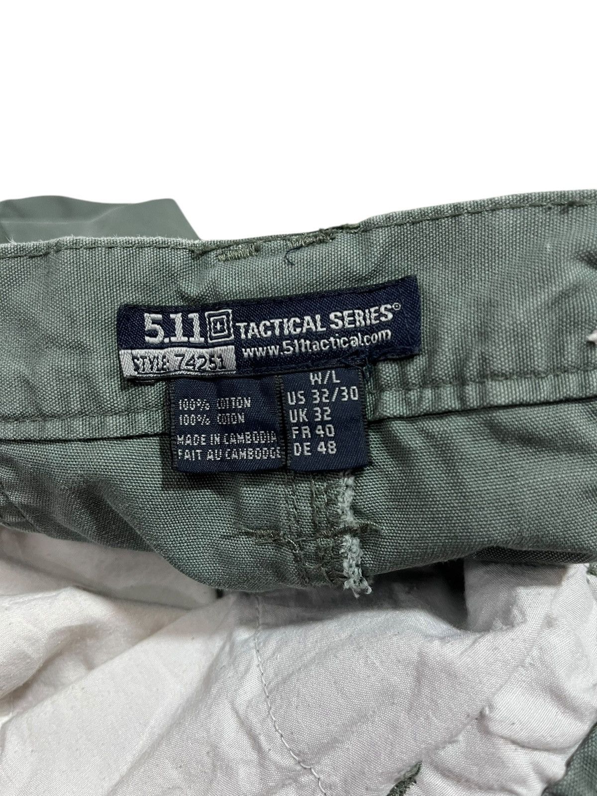 5.11 × Other 5.11 TACTICAL CARGO DOUBLE KNEE PANT Size US 32 / EU 48 - 10 Thumbnail