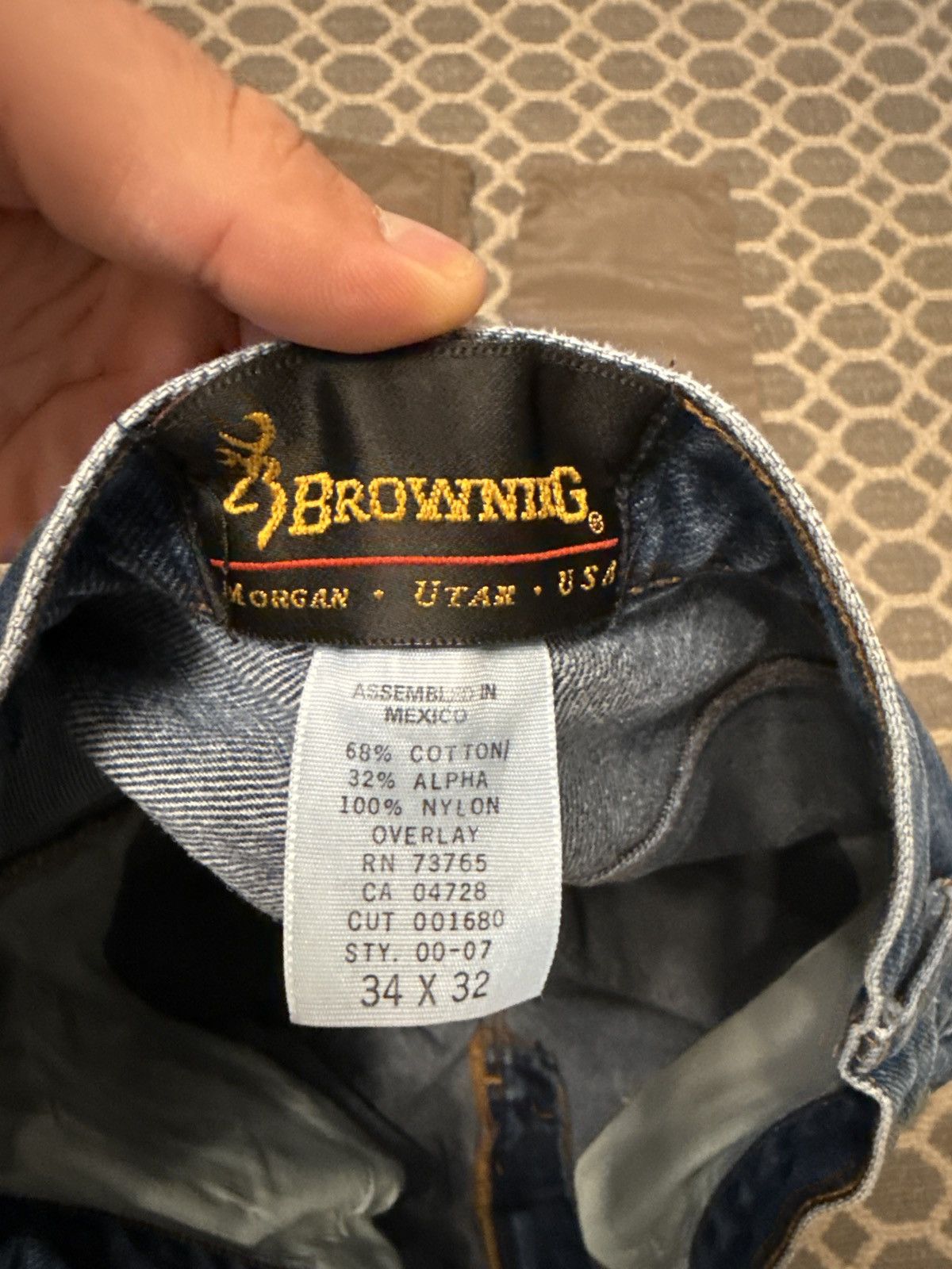 Jean Browning Jean Double Knee Size US 34 / EU 50 - 3 Thumbnail