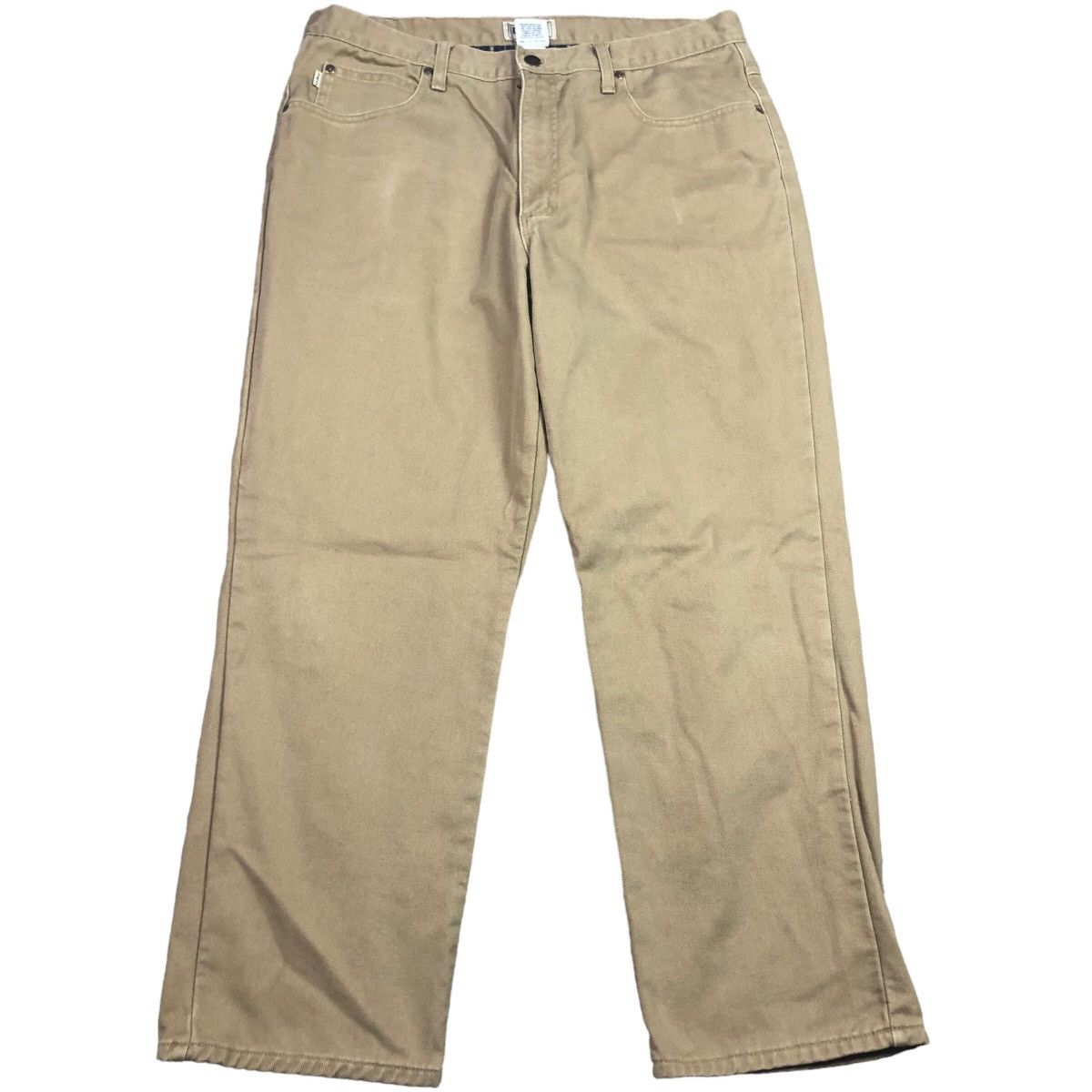 L.L. Bean L.L. Bean 0JLA7 Canvas Tan Blanket Lined Pants Men’s 37 x 29 Size US 37 - 5 Thumbnail