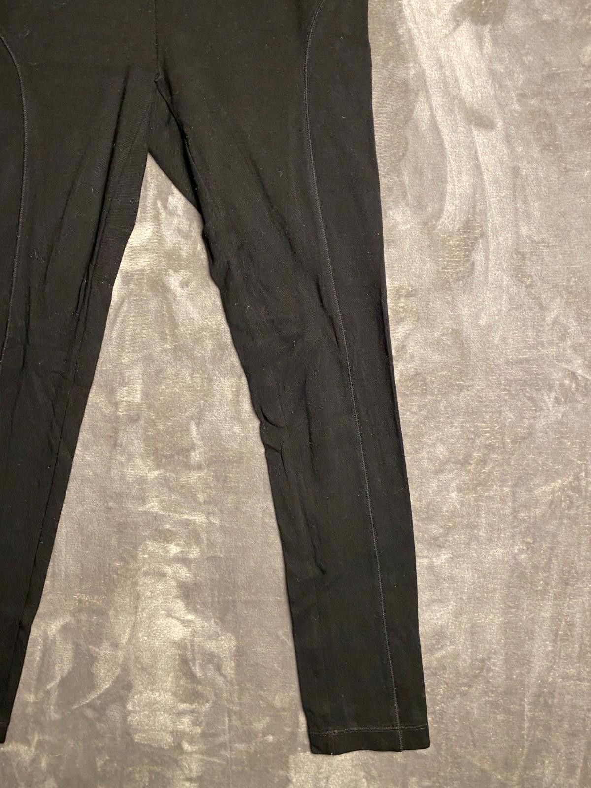 Designer Rachel Rachel Roy Straight Leg Legging Pants Sz S Black (B18 Size 28" / US 6 / IT 42 - 4 Thumbnail