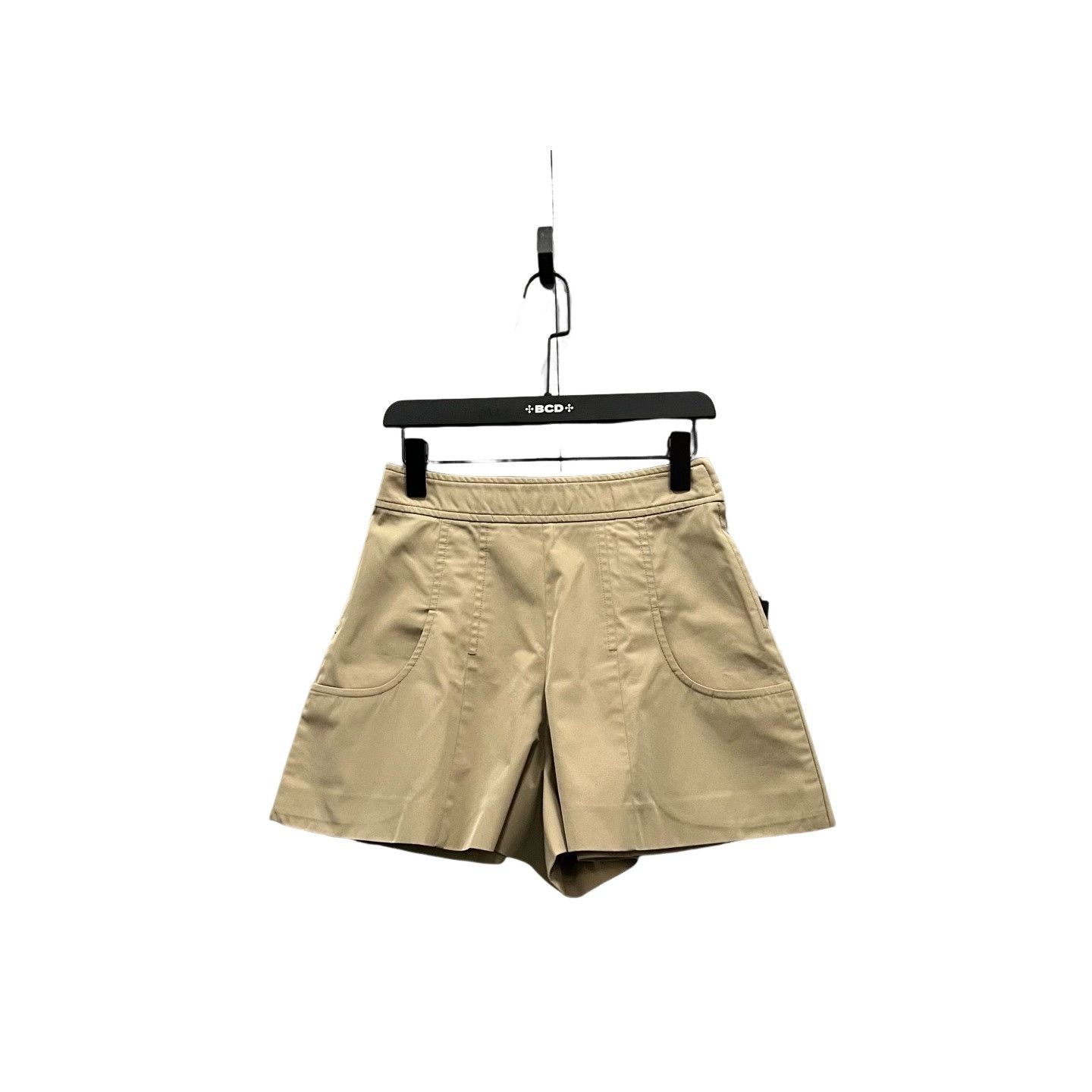 Miu Miu Miu Miu Khaki Cotton Blend Shorts Size 38 Size 26" / US 2 / IT 38 - 1 Thumbnail