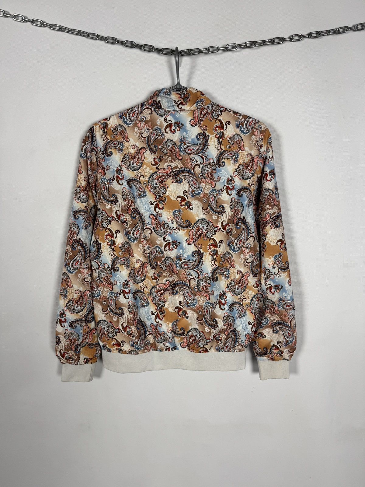 Versace Versace Vintage All Over Paisley Baroque Print Bomber Jacket Size US M / EU 48-50 / 2 - 12 Thumbnail