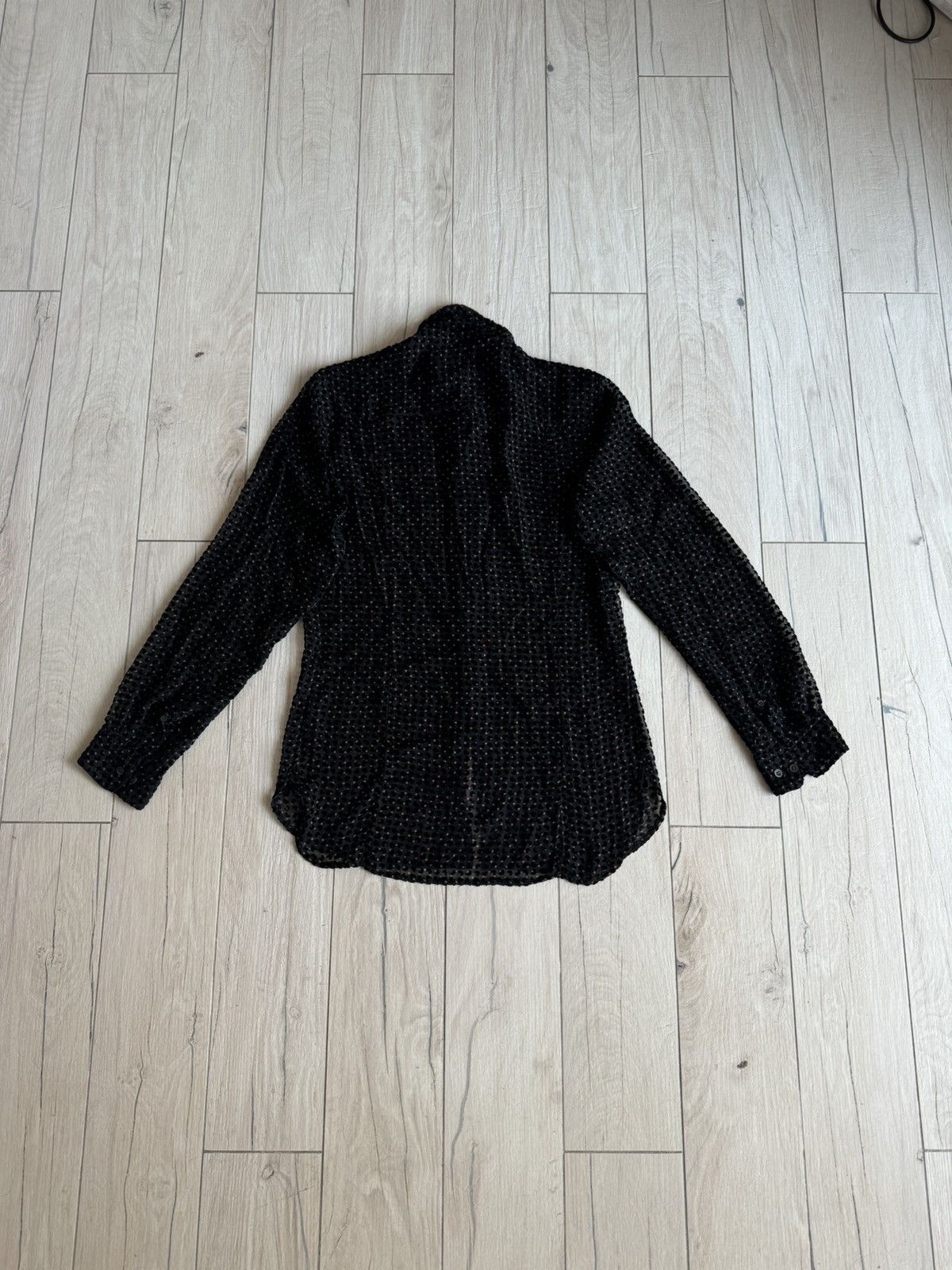 Dries Van Noten FW22 Dries Van Noten Polka Dot Silk Button Up Shirt Size US M / EU 48-50 / 2 - 7 Thumbnail