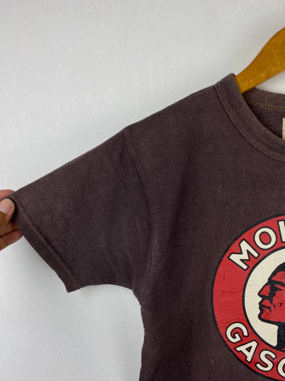 Japanese Brand vintage joe mccoy mohawk gasoline tee nice design Size US S / EU 44-46 / 1 - 4 Thumbnail