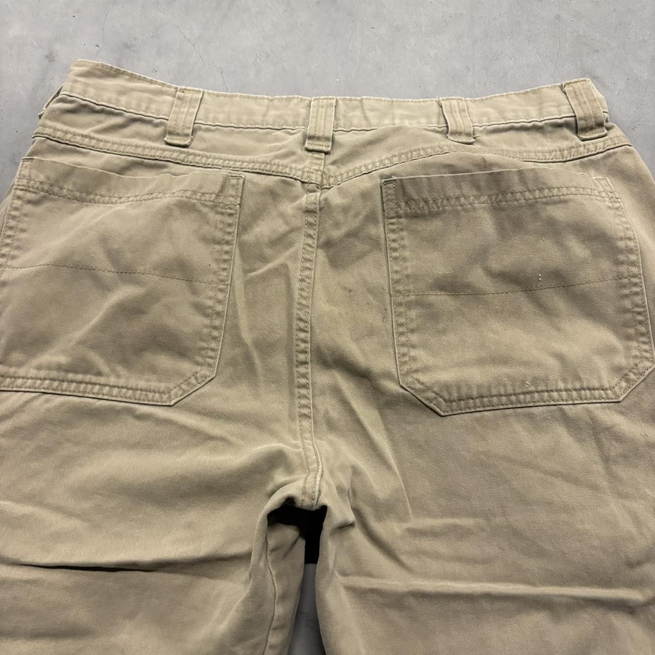 Vintage Crazy Vintage Y2K/2000s Baggy Skater Streetwear Style Khaki Cargo Pants! Size US 34 / EU 50 - 7 Thumbnail