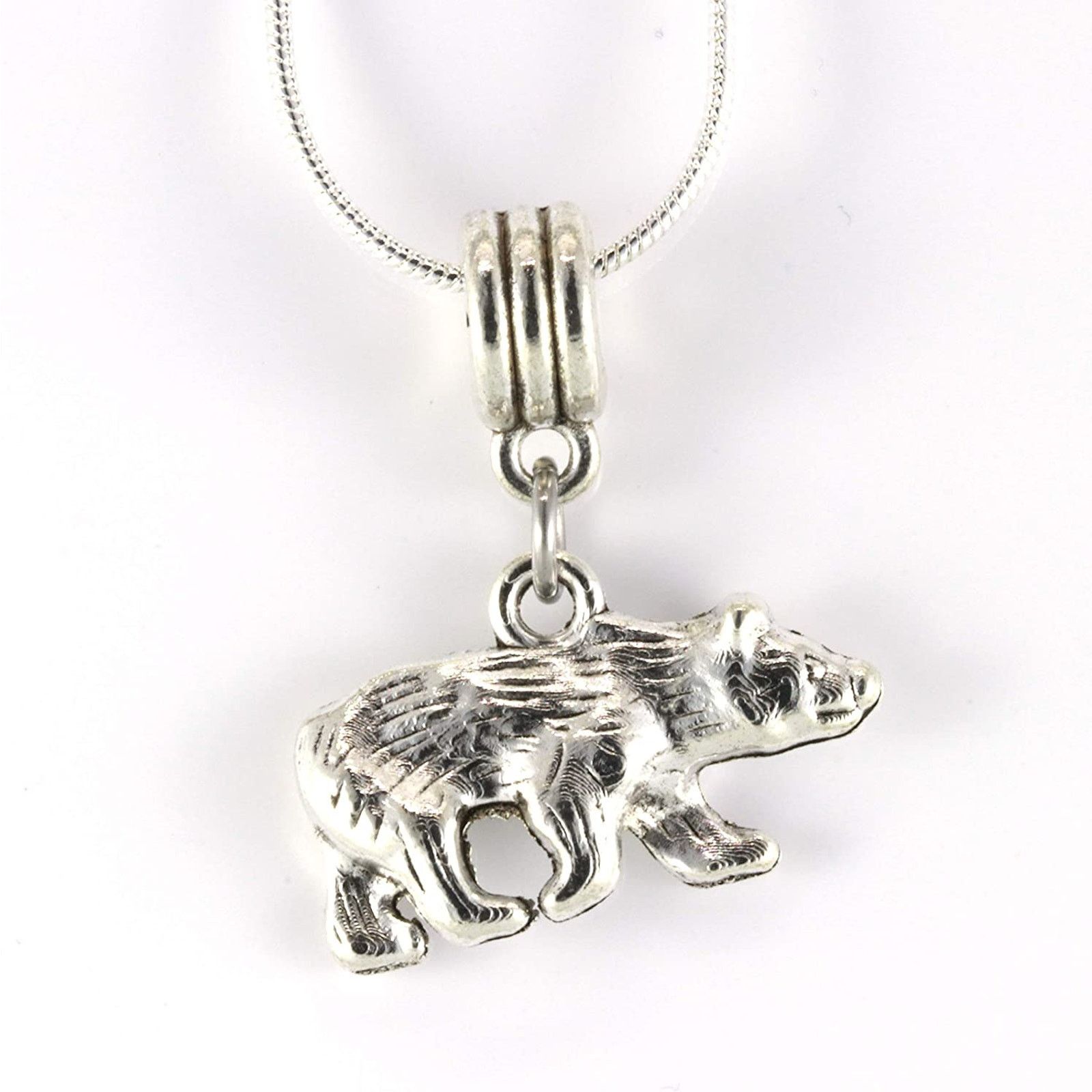 & Other Stories Mama Bear Necklace - Bear Pendant Momma Mother Bear Gifts Size ONE SIZE - 2 Thumbnail