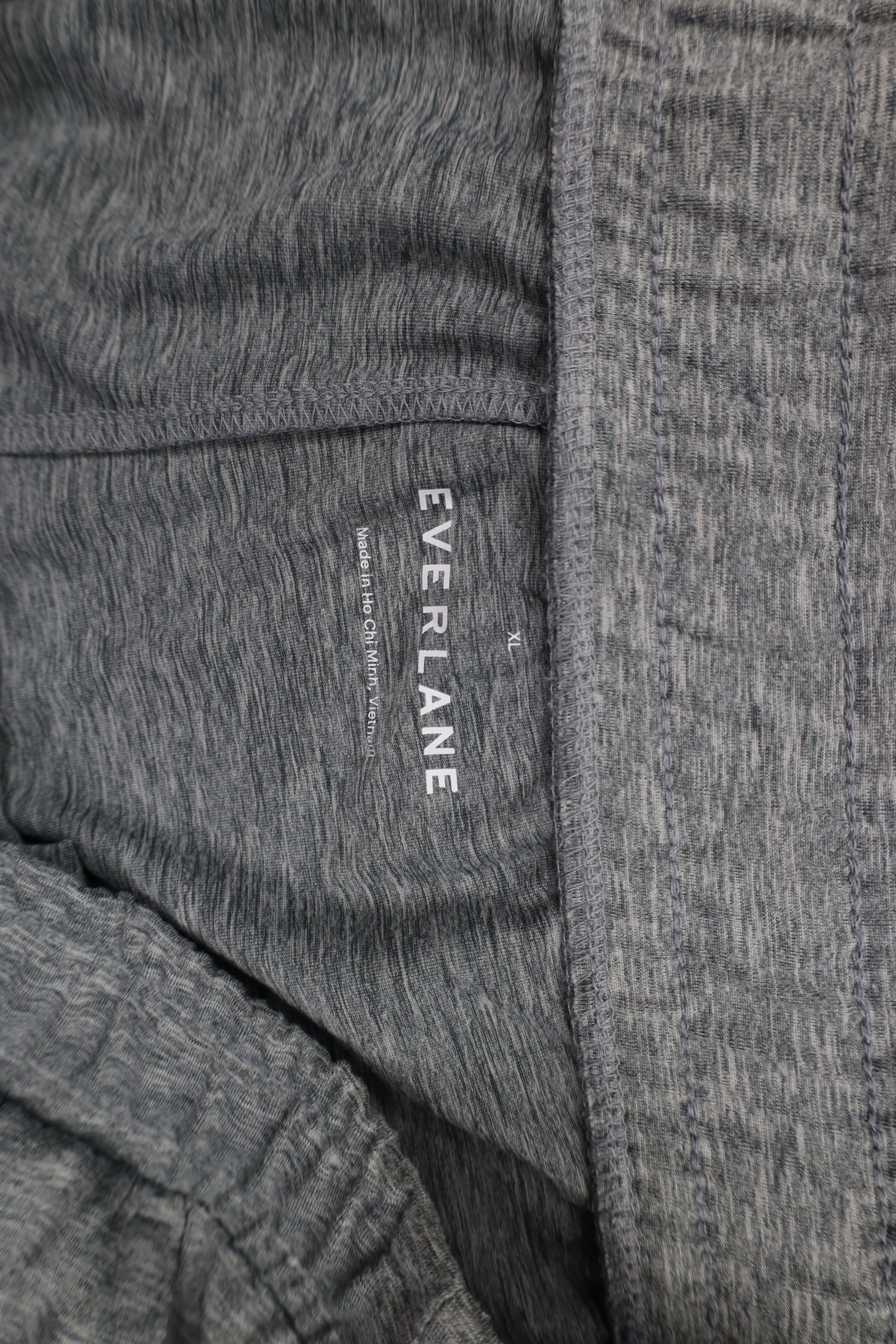 Everlane × Vintage Everlane Distressed Jersey Cuffed Joggers Pants Heather Gray Size US 38 / EU 54 - 7 Thumbnail