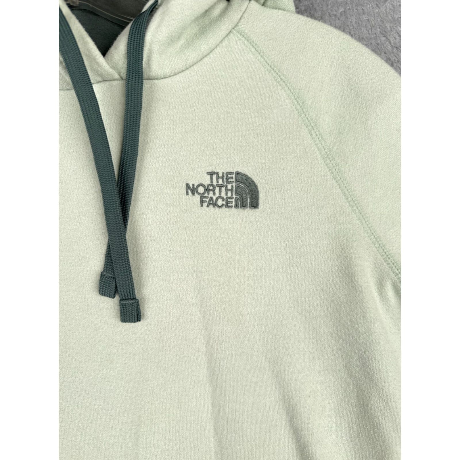 The North Face The North Face Hoodie Womens Small Green Pullover Jersey Cotton Blend Logo Pocket Casual Size S / US 4 / IT 40 - 6 Thumbnail