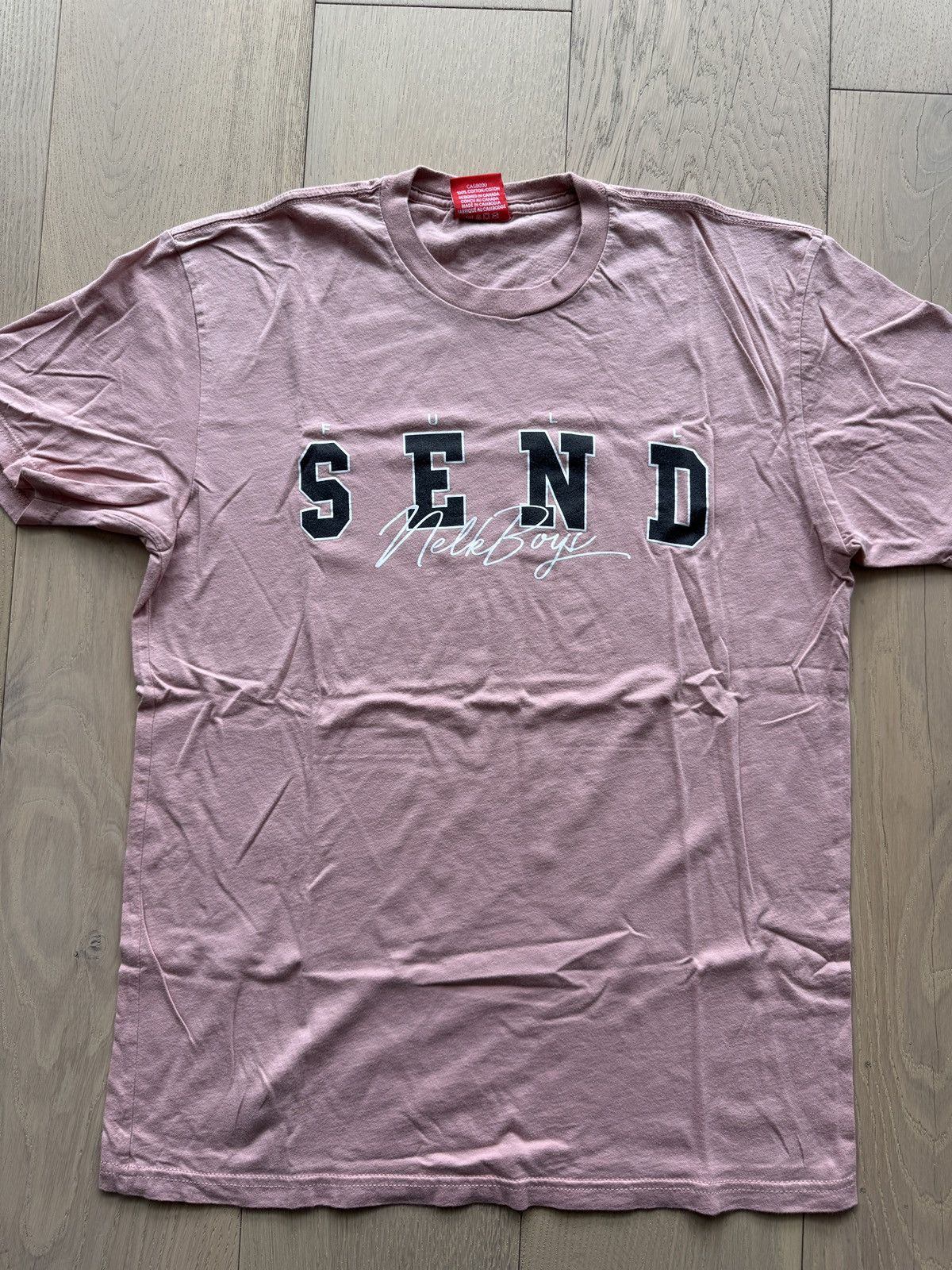 Full Send Full Send Nelk Boys Tee Block Tee Size US L / EU 52-54 / 3 - 1 Thumbnail