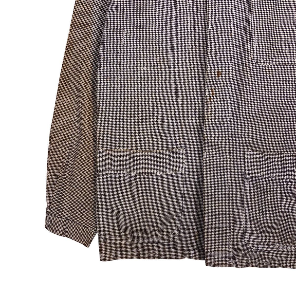 Vintage Vintage H.S.T. Equipment Uniform Houndstooth Coat Size US M / EU 48-50 / 2 - 5 Thumbnail