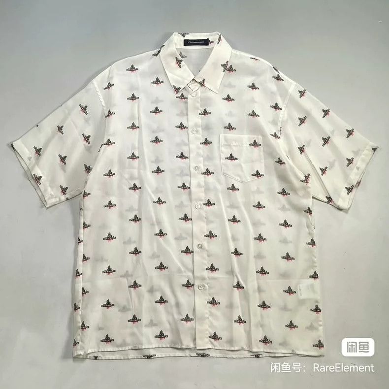 Undercover UNDERCOVERMan Yin Takahashi Shield Regenerated Fiber shirt Size US M / EU 48-50 / 2 - 1 Thumbnail