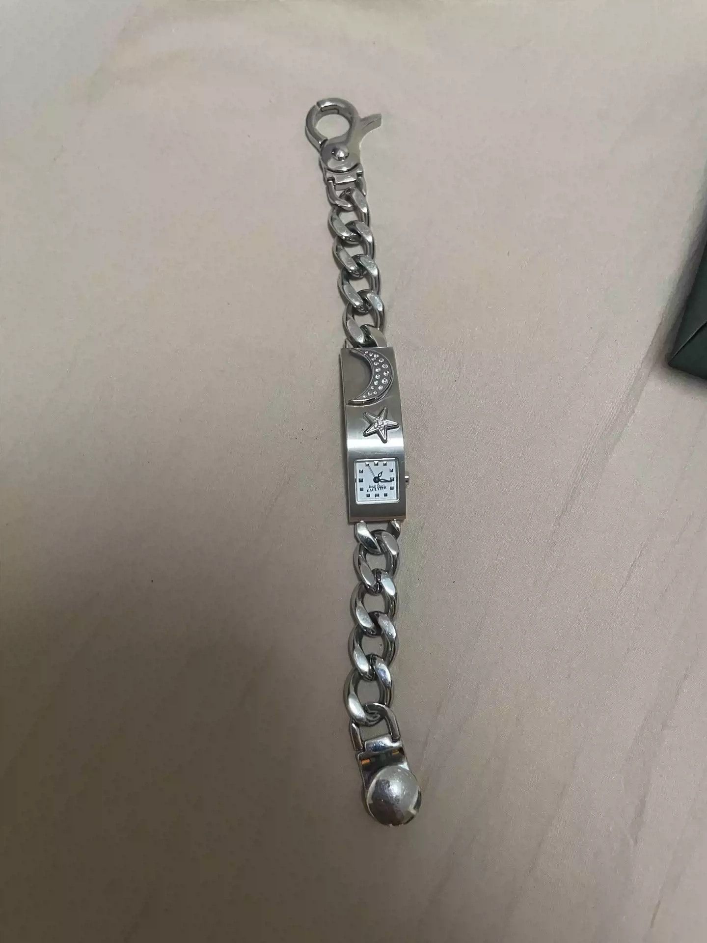 Jean Paul Gaultier Let Paul Gaultier Rare Out Of Print Star Moon Shrewder Hand Chain Watch Vantage Middle Ages Jpg Watch Cup Table Size ONE SIZE - 1 Thumbnail