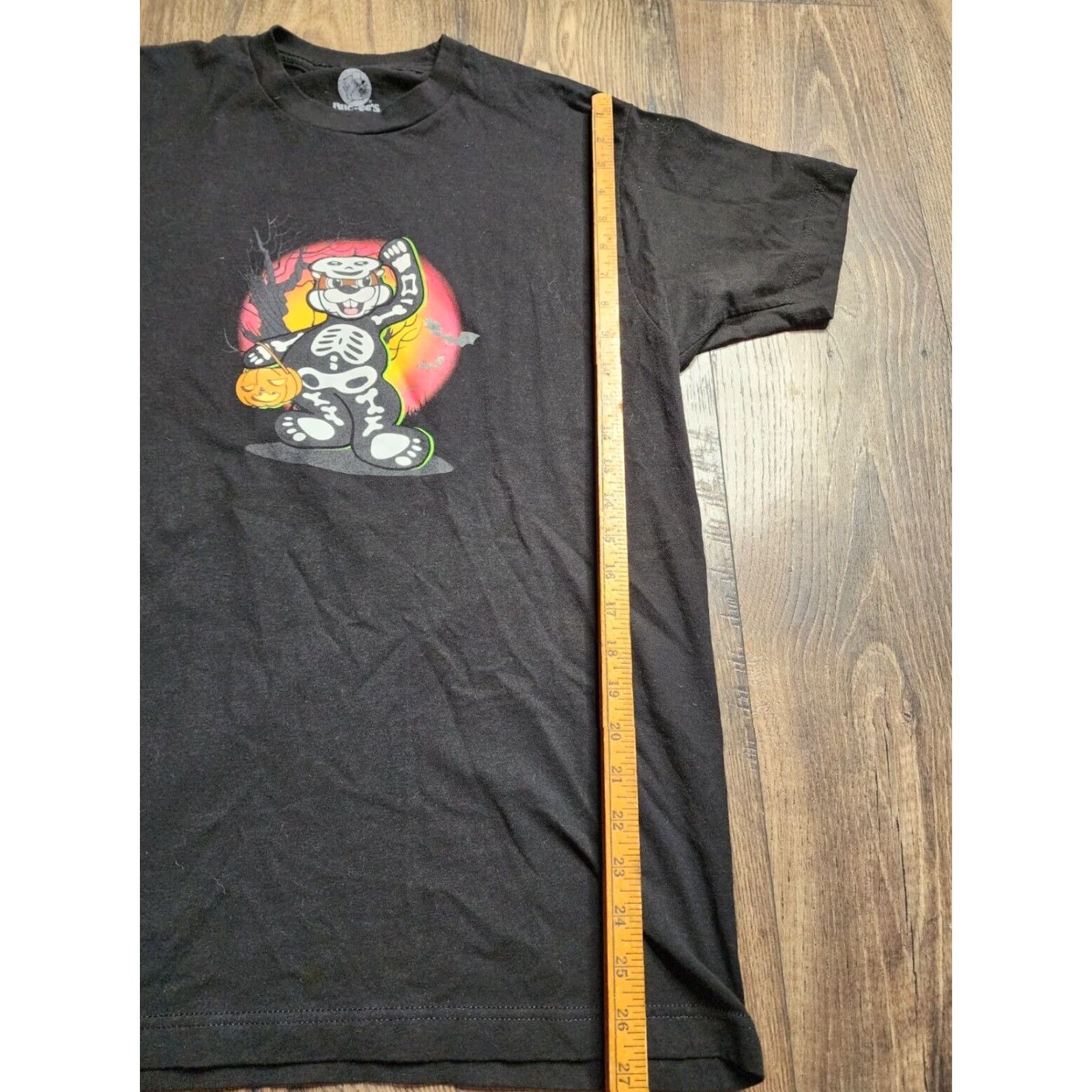 Vintage Bucees Mens T-Shirt Halloween 2022 Can’t Talk Now Doing Spooky Stuff Beaver Black L Shirt Mens Size US L / EU 52-54 / 3 - 3 Thumbnail