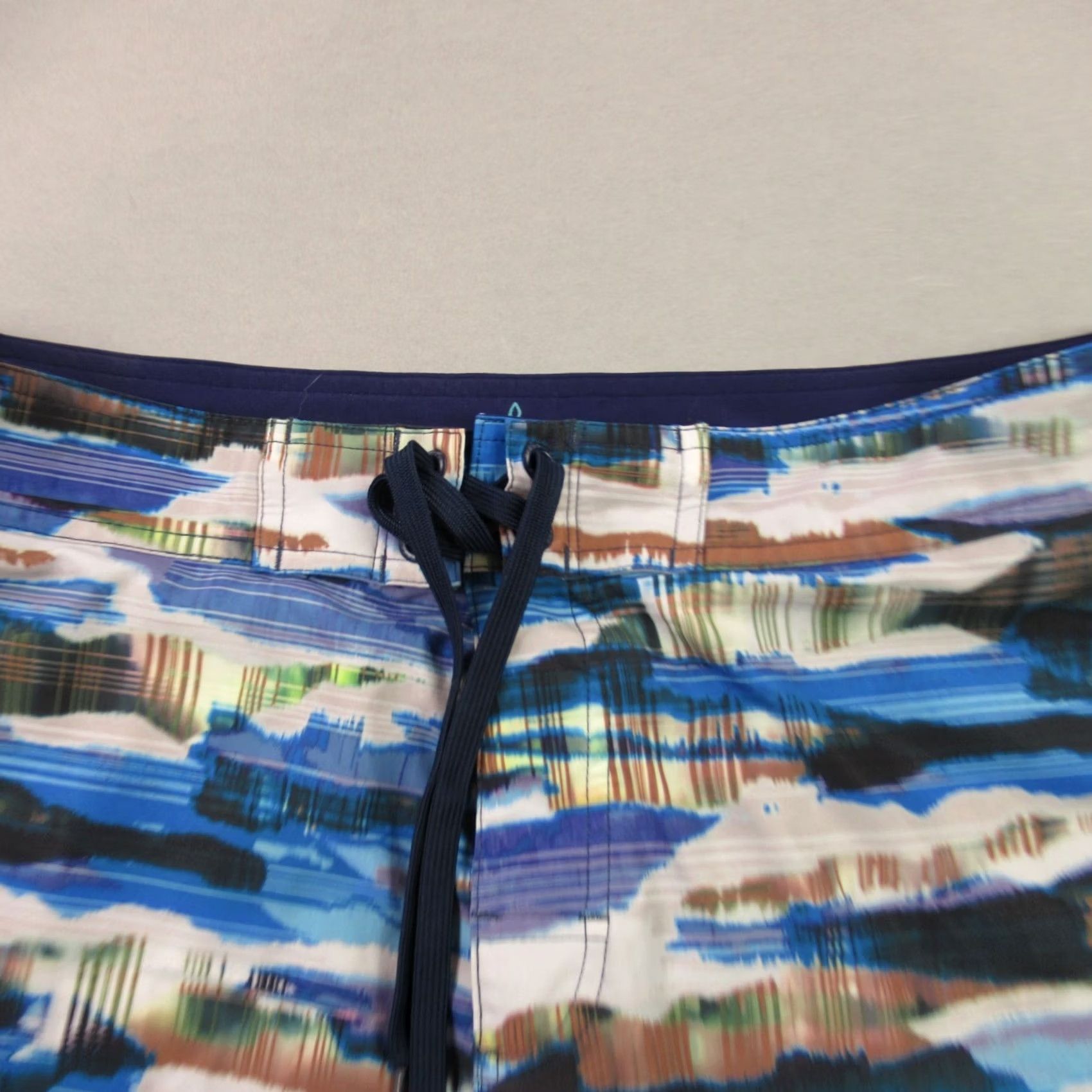 Prana Prana Shorts Mens 32 Striped Lightweight Outdoors Pockets Board Swim Casual Travel Medium Multicolor 32 in Regular Mens Size US 32 / EU 48 - 3 Thumbnail